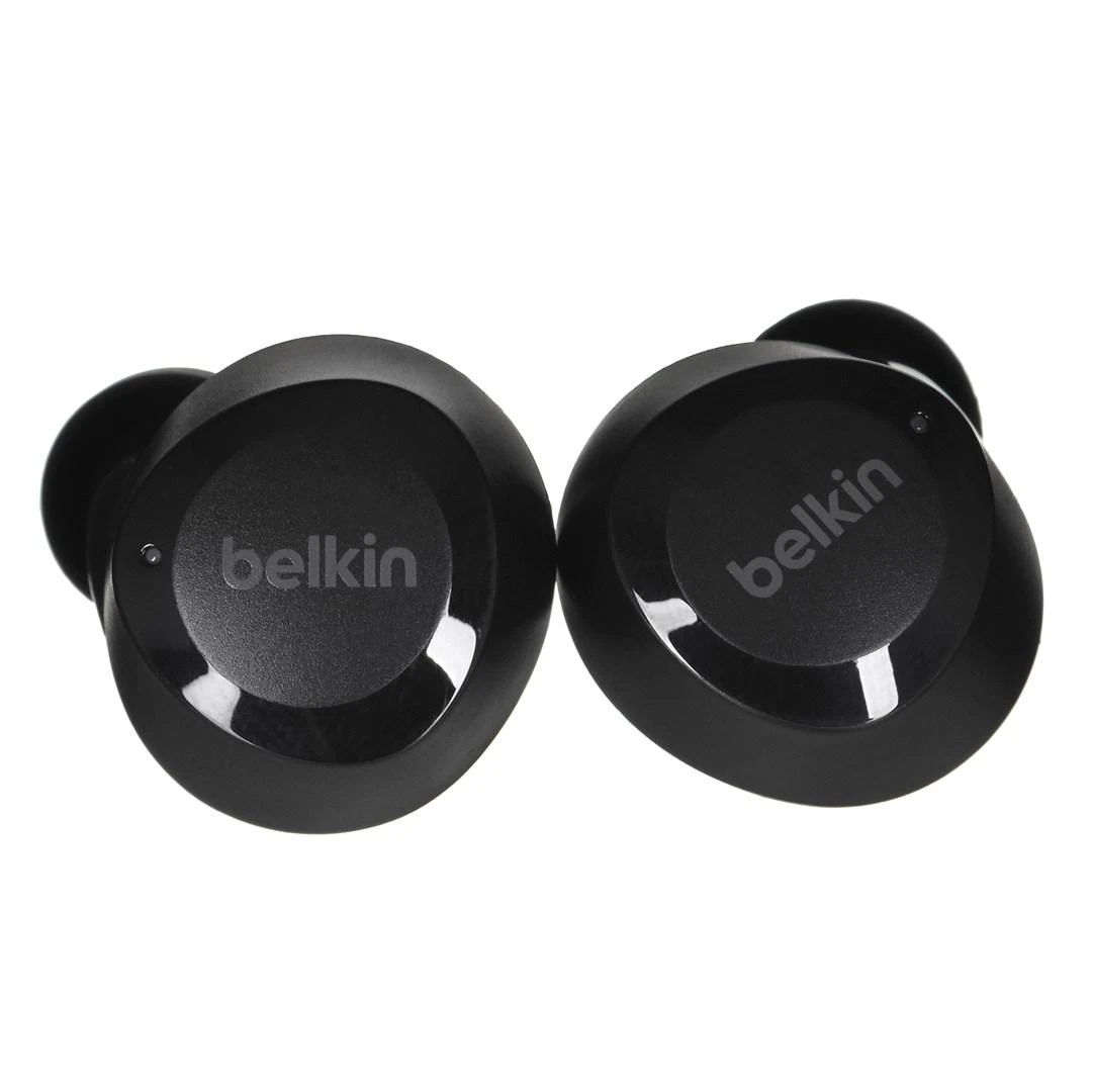 Belkin SoundForm Bolt ausinės iš priekio