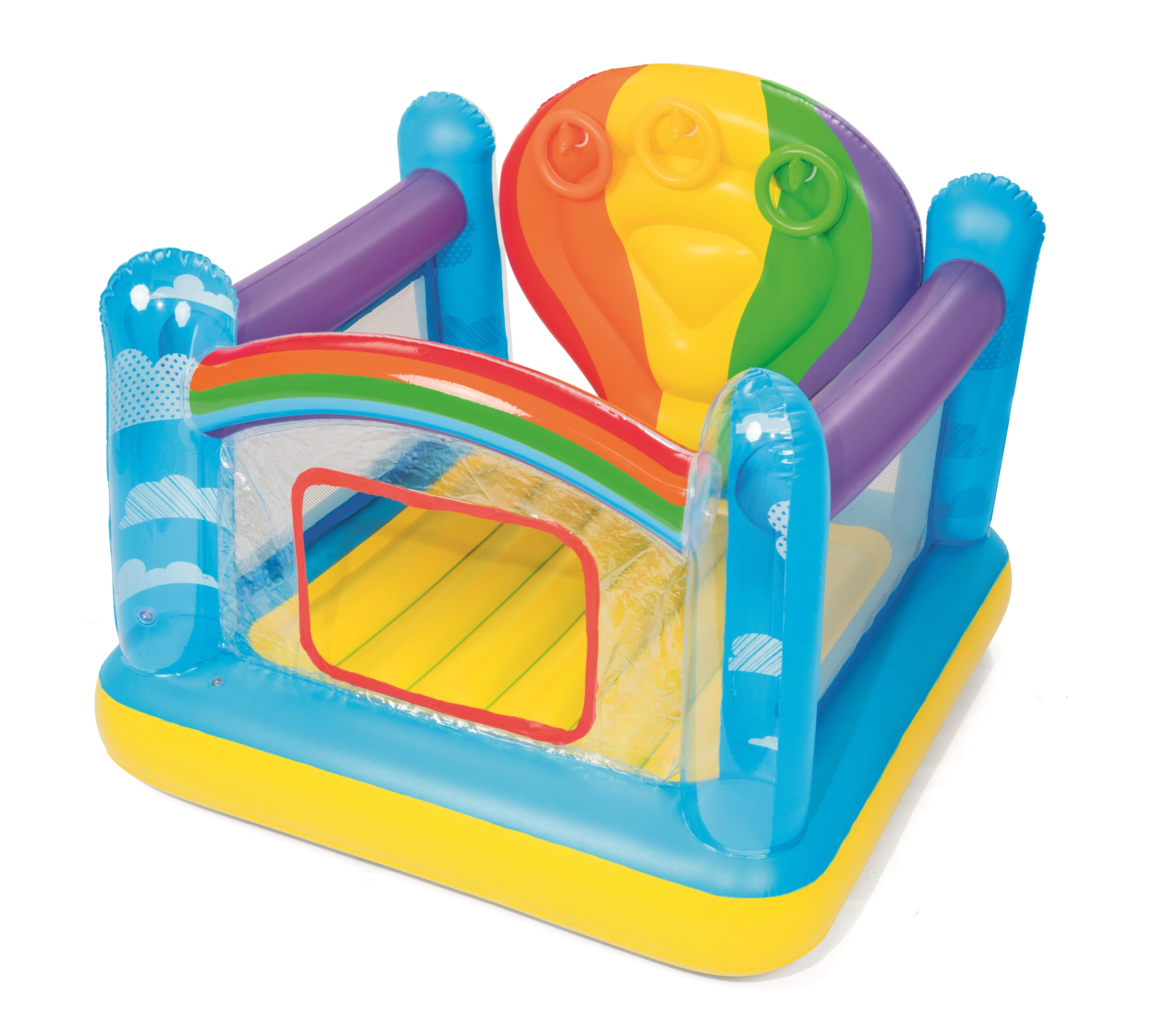 BESTWAY pripučiamas batutas Hot Air Balloon Bouncer 1.75m x 1.73m x 1.37m, 52269