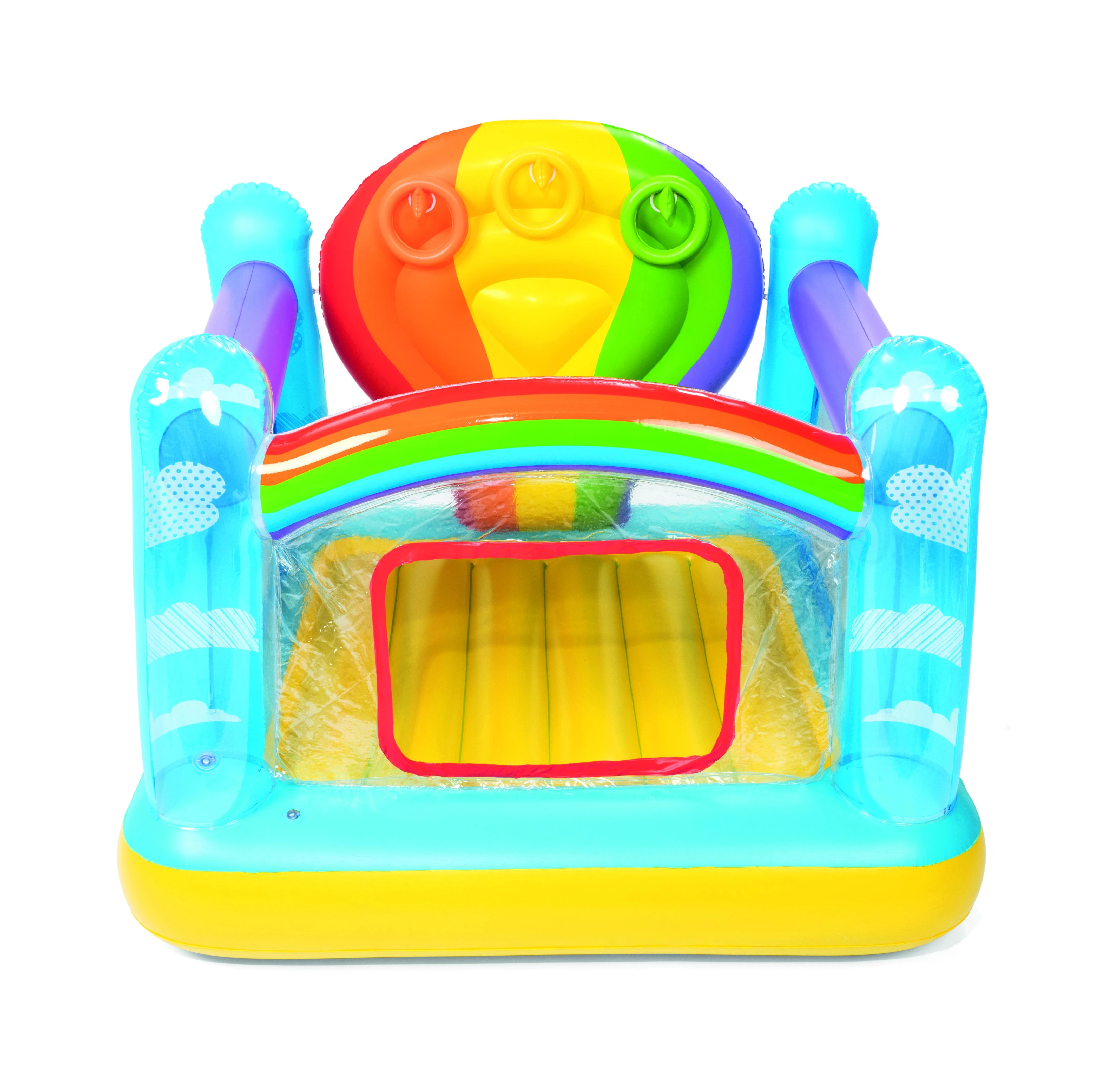 BESTWAY pripučiamas batutas Hot Air Balloon Bouncer 1.75m x 1.73m x 1.37m, 52269