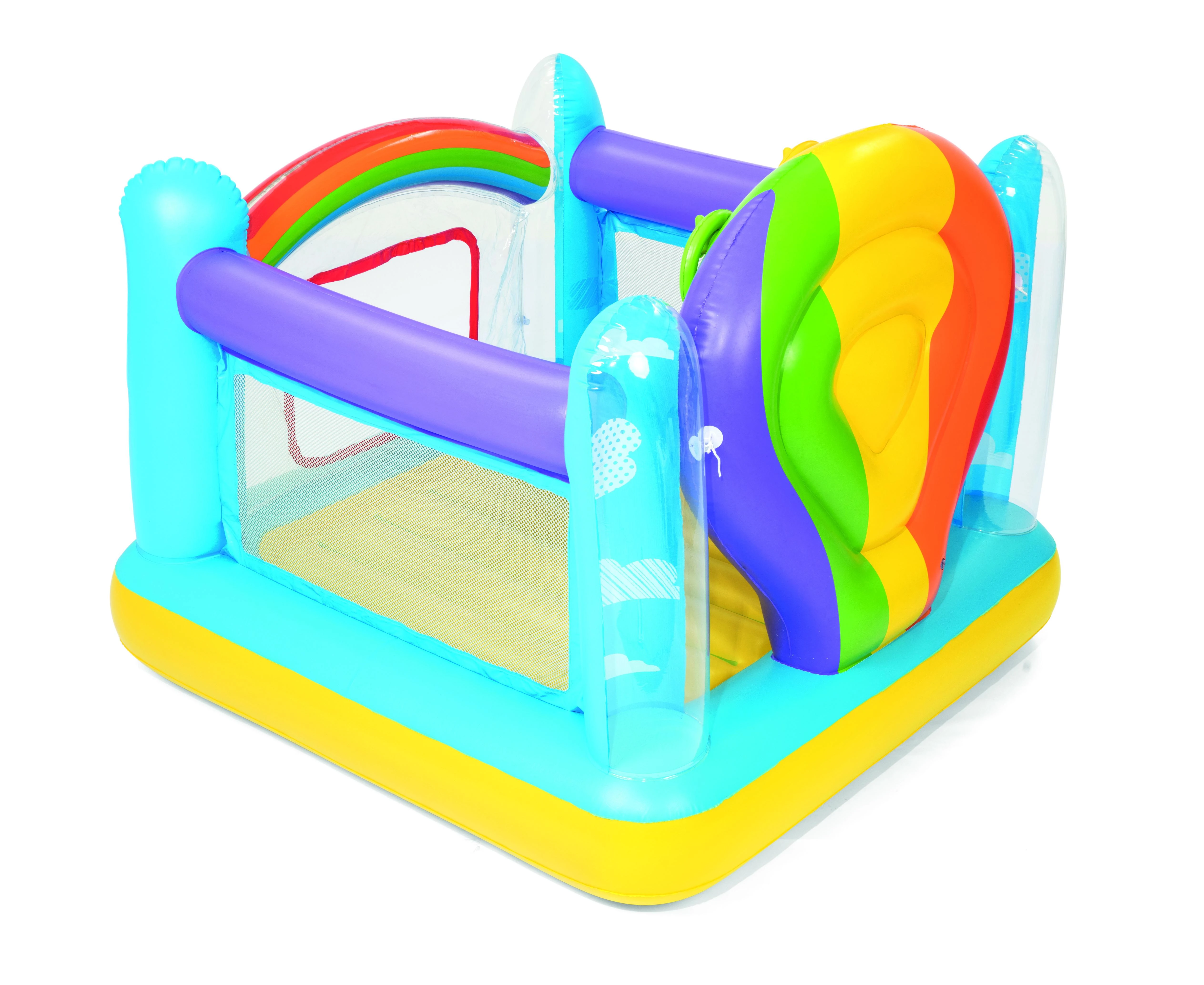 BESTWAY pripučiamas batutas Hot Air Balloon Bouncer 1.75m x 1.73m x 1.37m, 52269