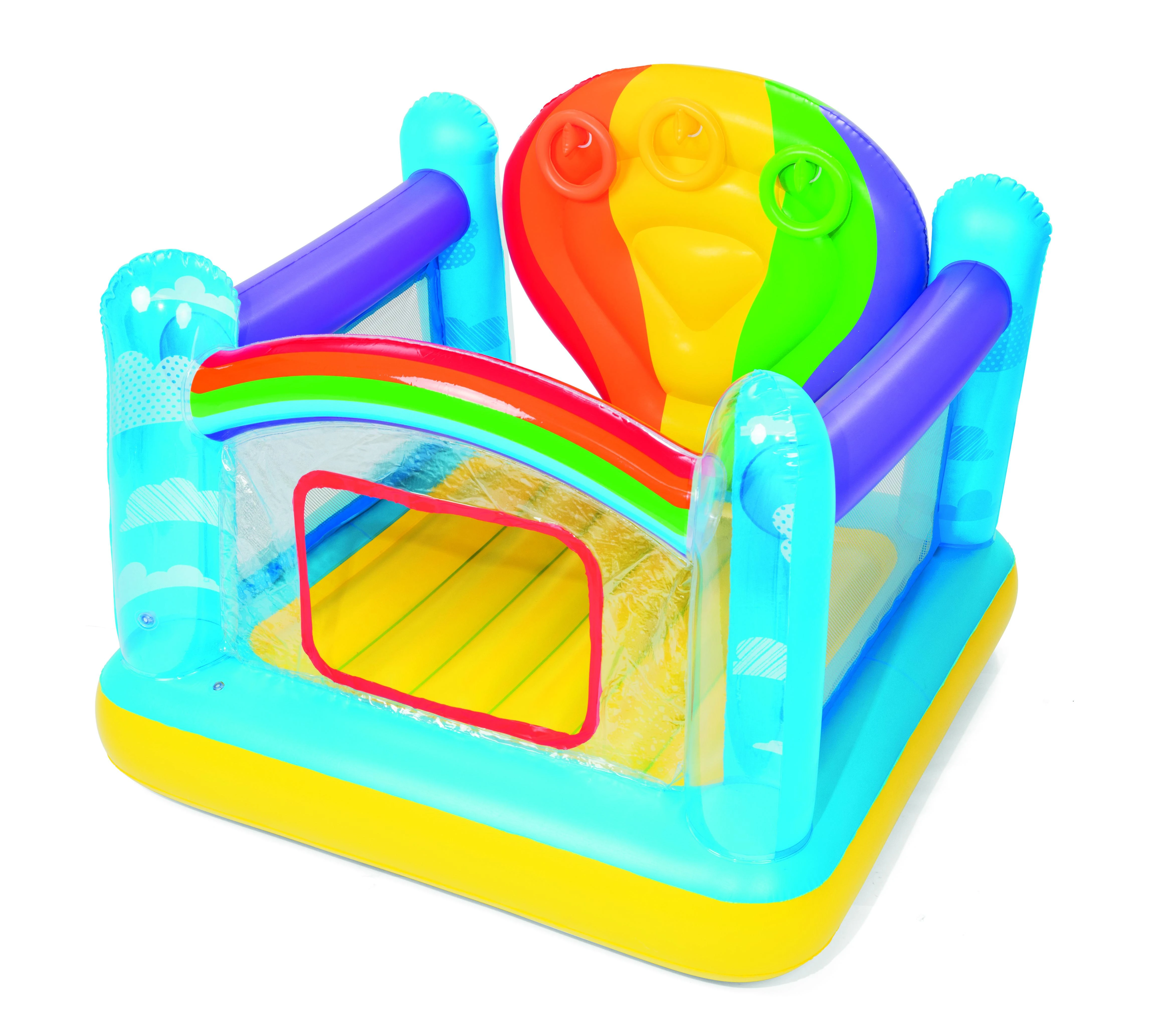 BESTWAY pripučiamas batutas Hot Air Balloon Bouncer 1.75m x 1.73m x 1.37m, 52269