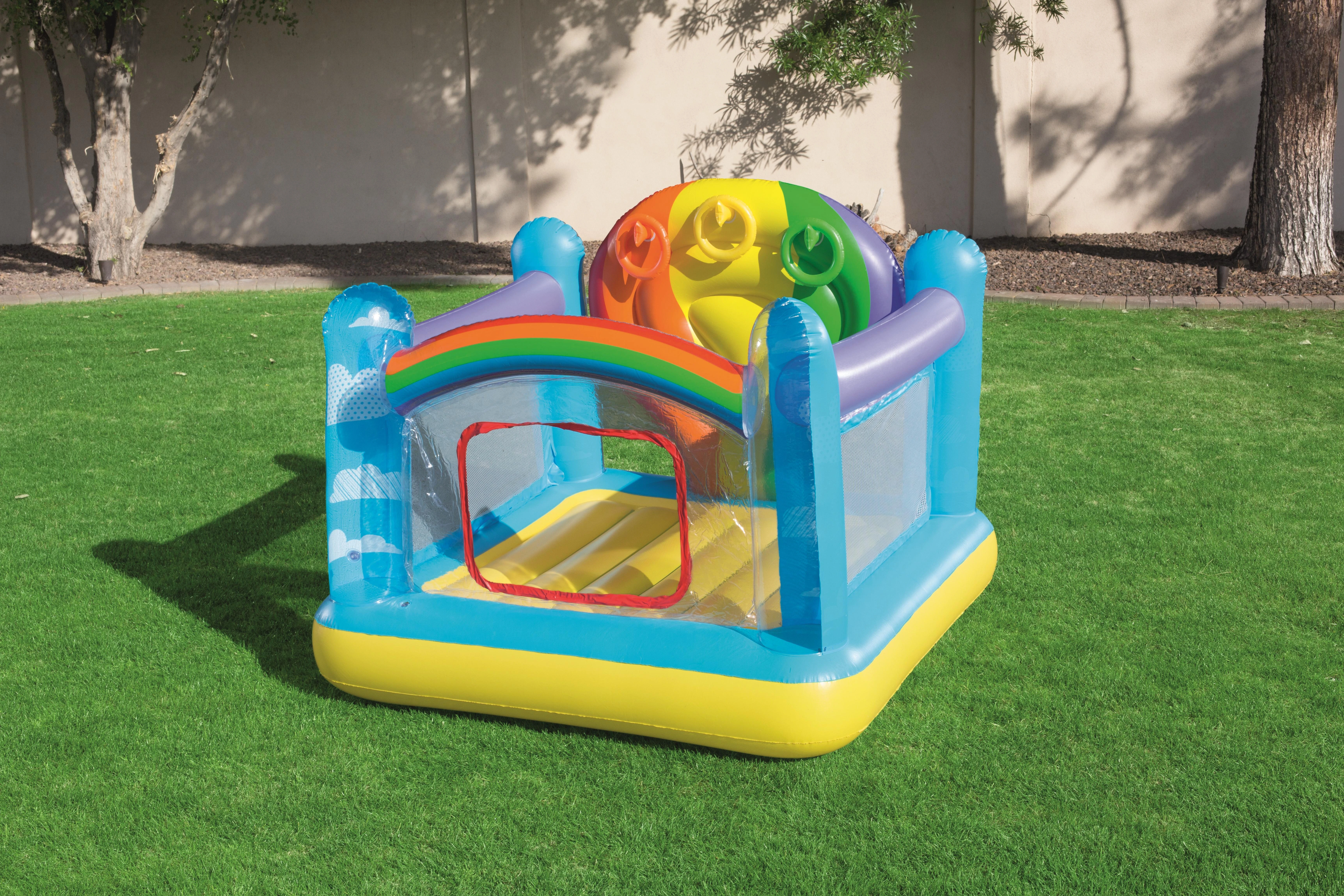 BESTWAY pripučiamas batutas Hot Air Balloon Bouncer 1.75m x 1.73m x 1.37m, 52269