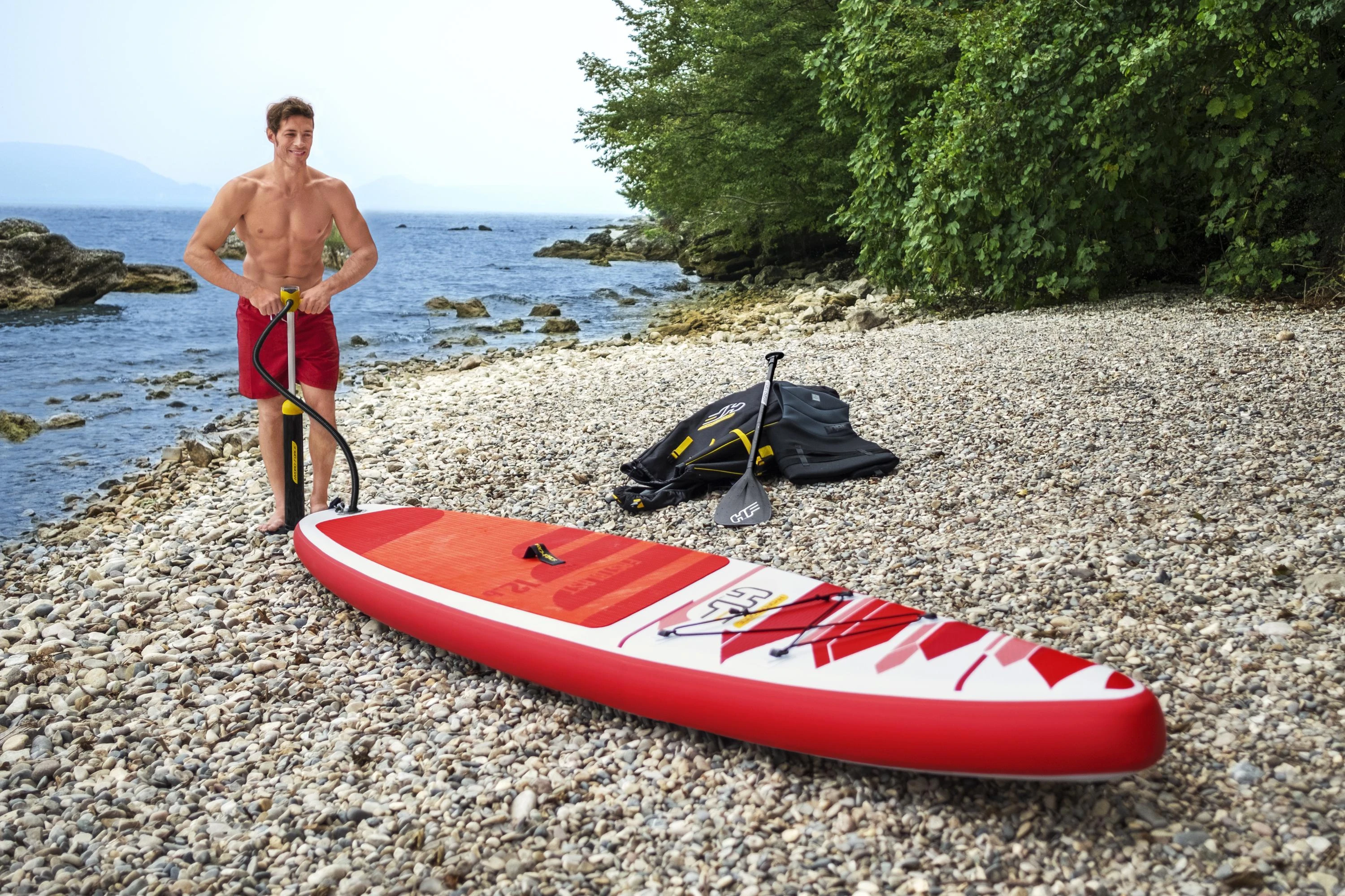 Bestway Hydro-Force Fastblast Tech Set Irklentė, 381x76x15cm