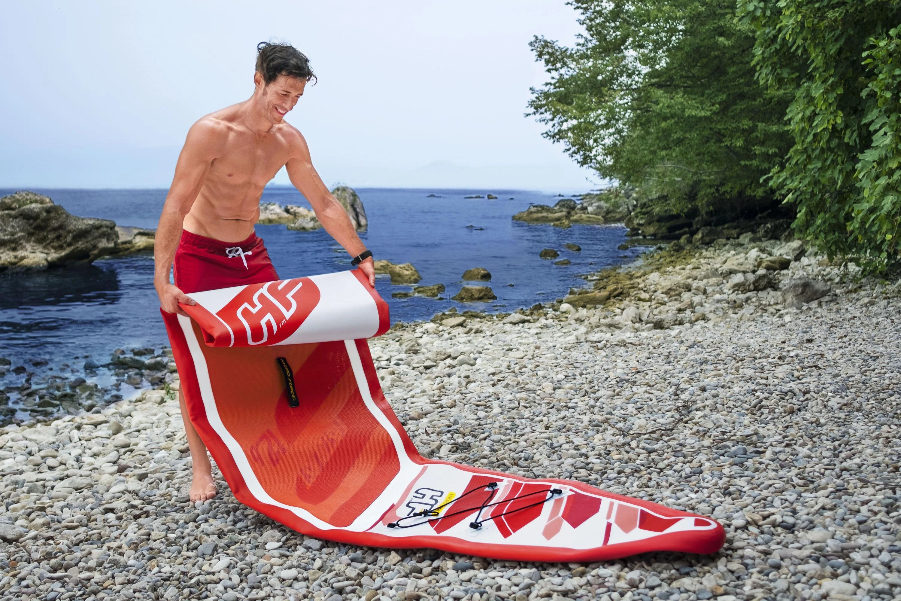 Bestway Hydro-Force Fastblast Tech Set Irklentė, 381x76x15cm