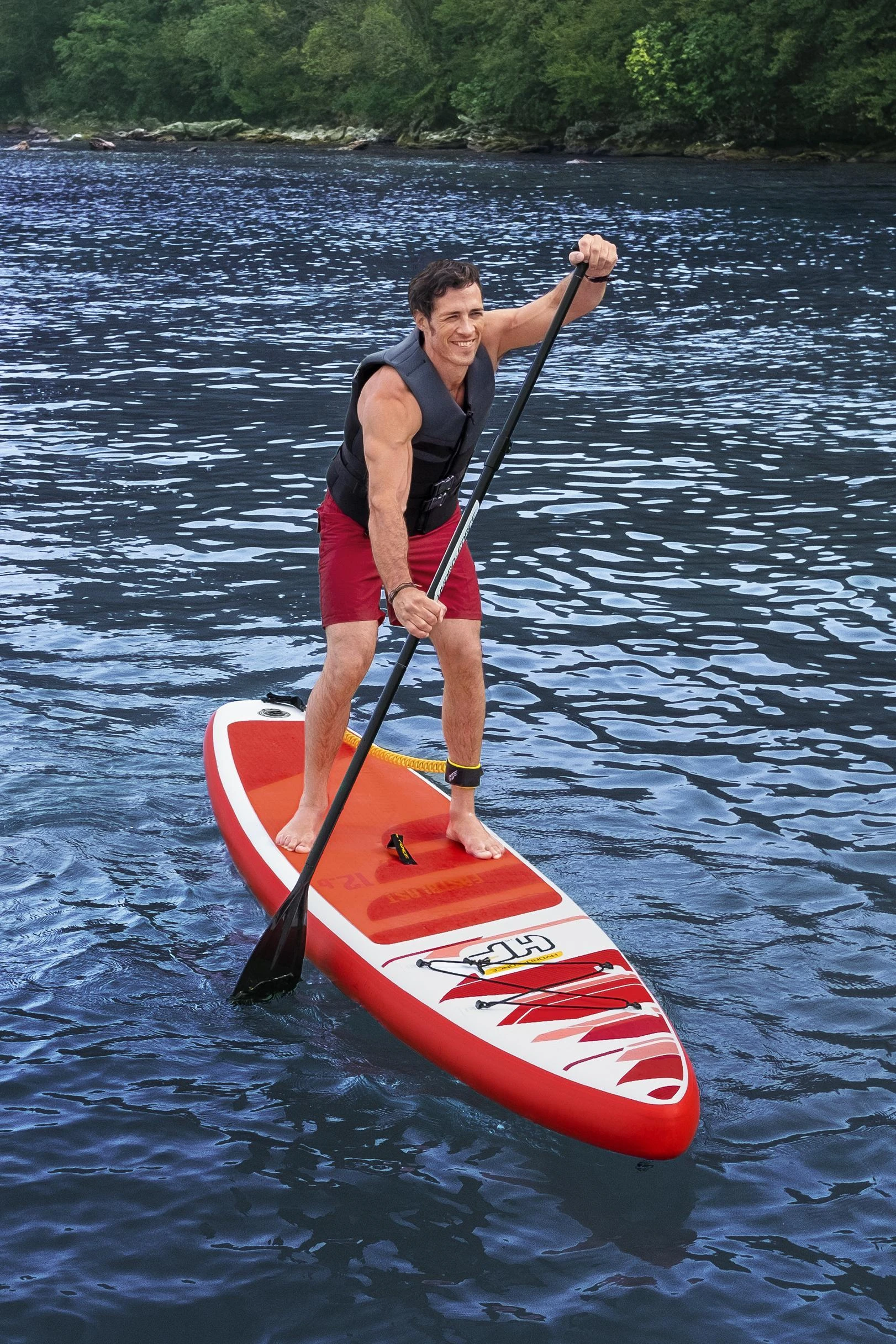Bestway Hydro-Force Fastblast Tech Set Irklentė, 381x76x15cm
