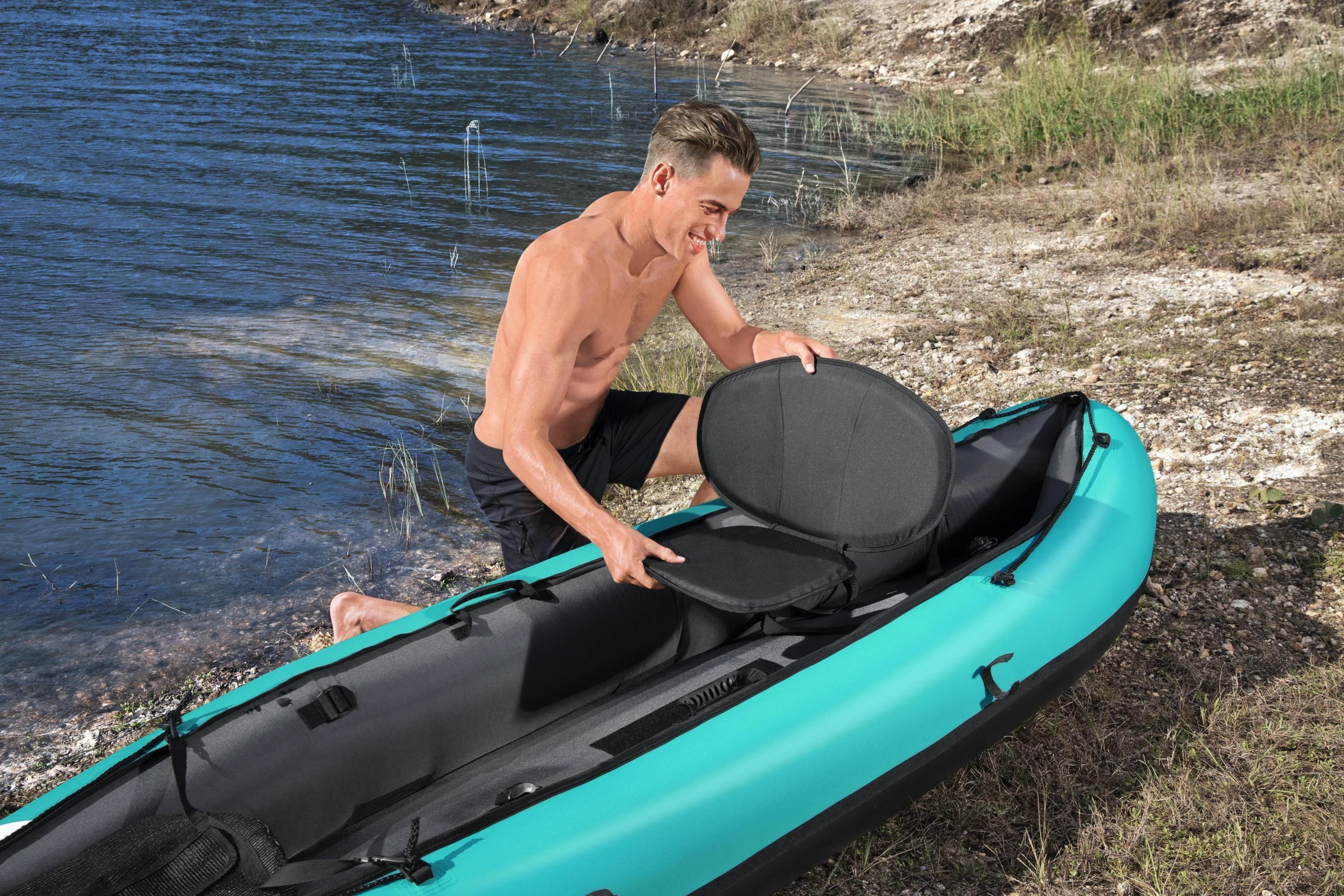 Bestway Hydro-Force Ventura X2 Baidarė, 330x86cm