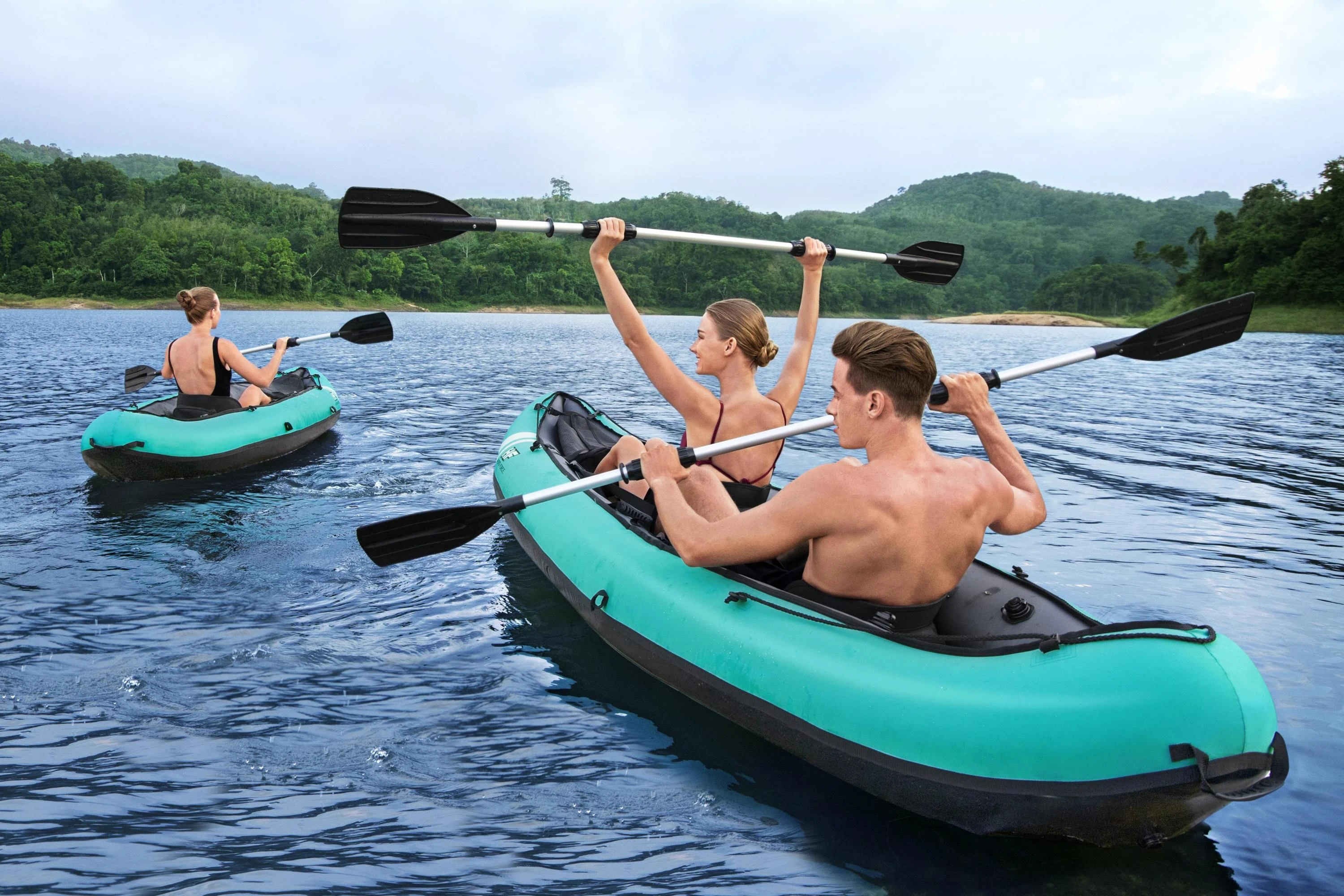 Bestway Hydro-Force Ventura X2 Baidarė, 330x86cm
