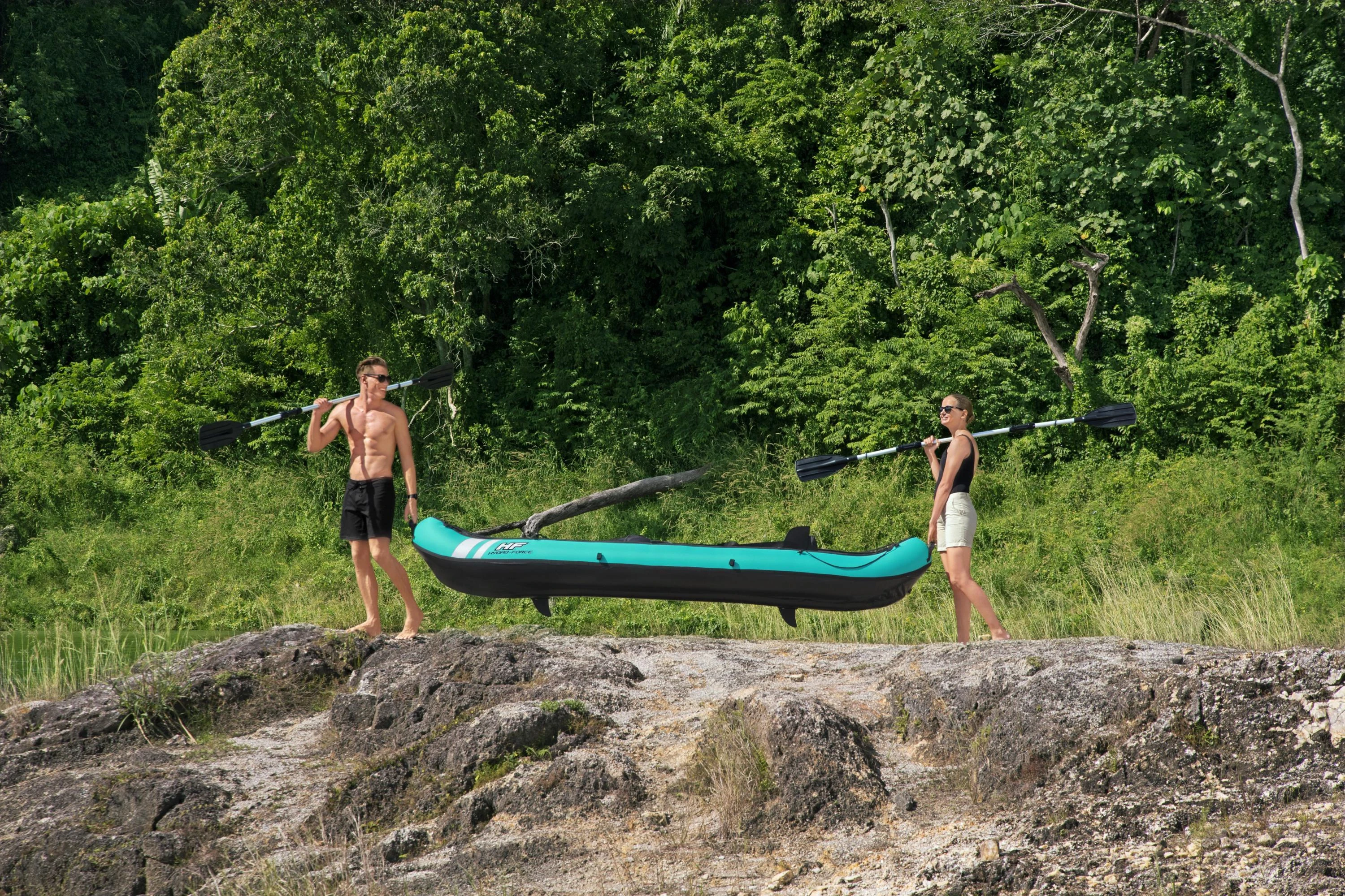 Bestway Hydro-Force Ventura X2 Baidarė, 330x86cm