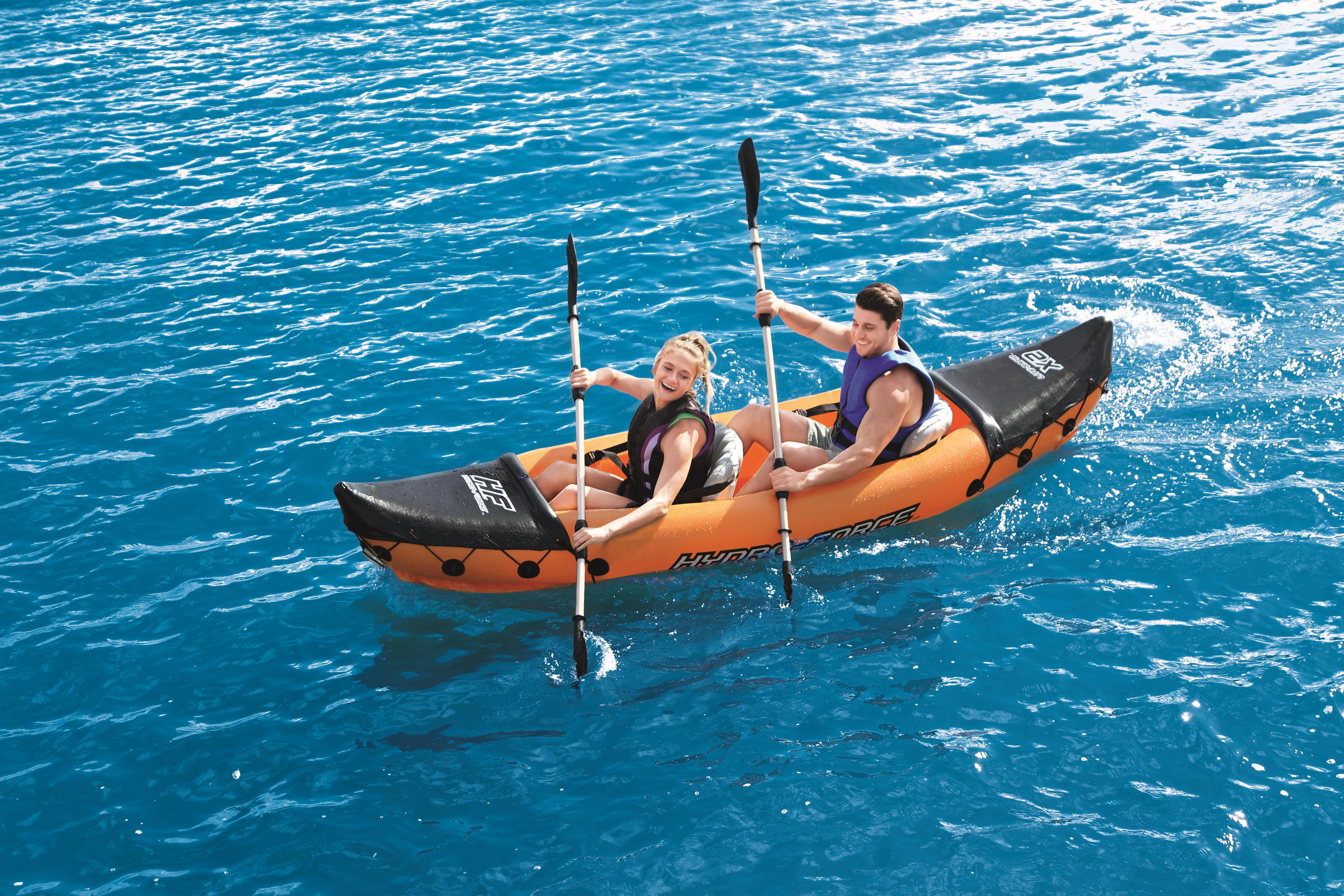 Bestway Hydro-Force Lite-Rapid x2 Pripučiamos baidarės rinkinys