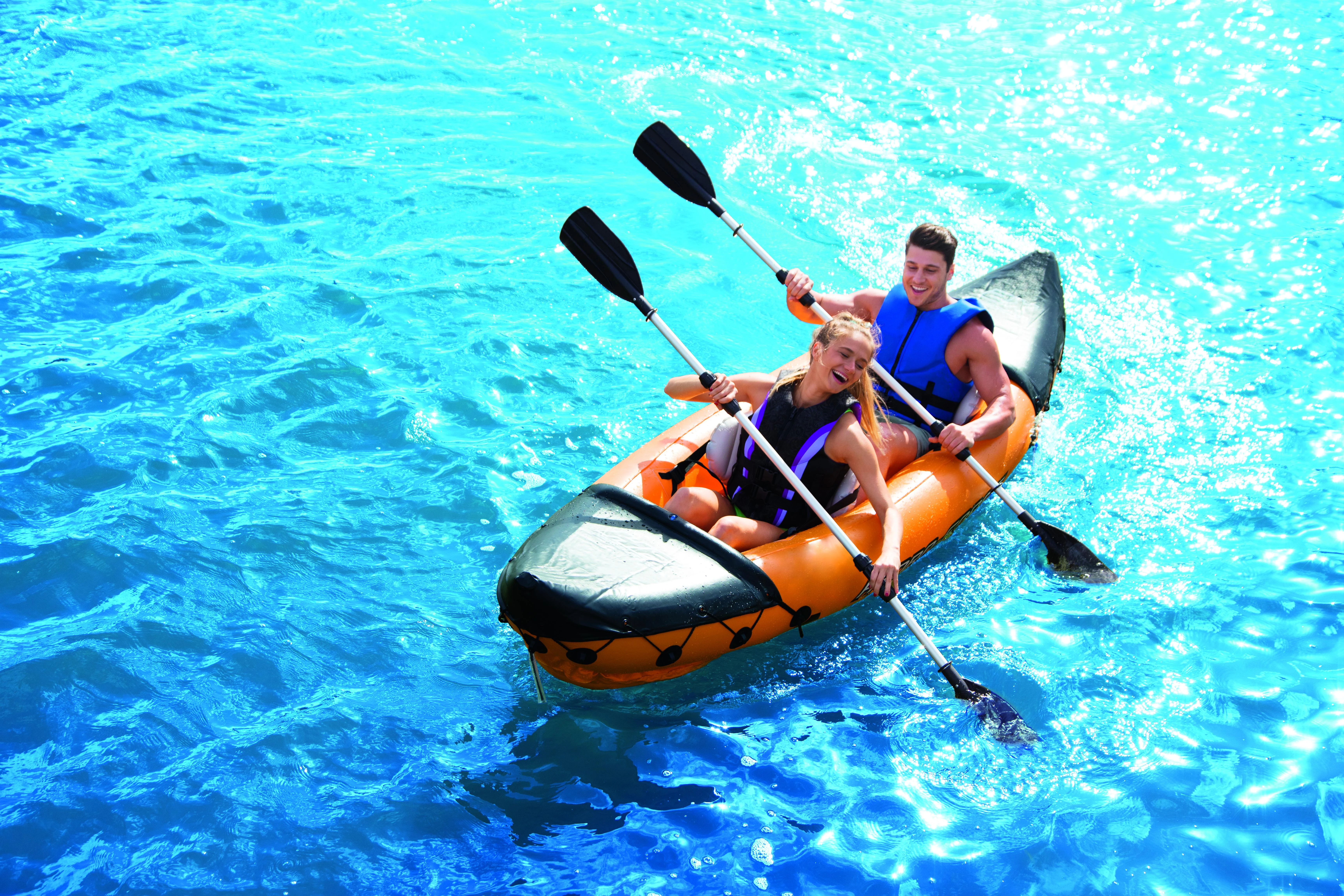 Bestway Hydro-Force Lite-Rapid x2 Pripučiamos baidarės rinkinys