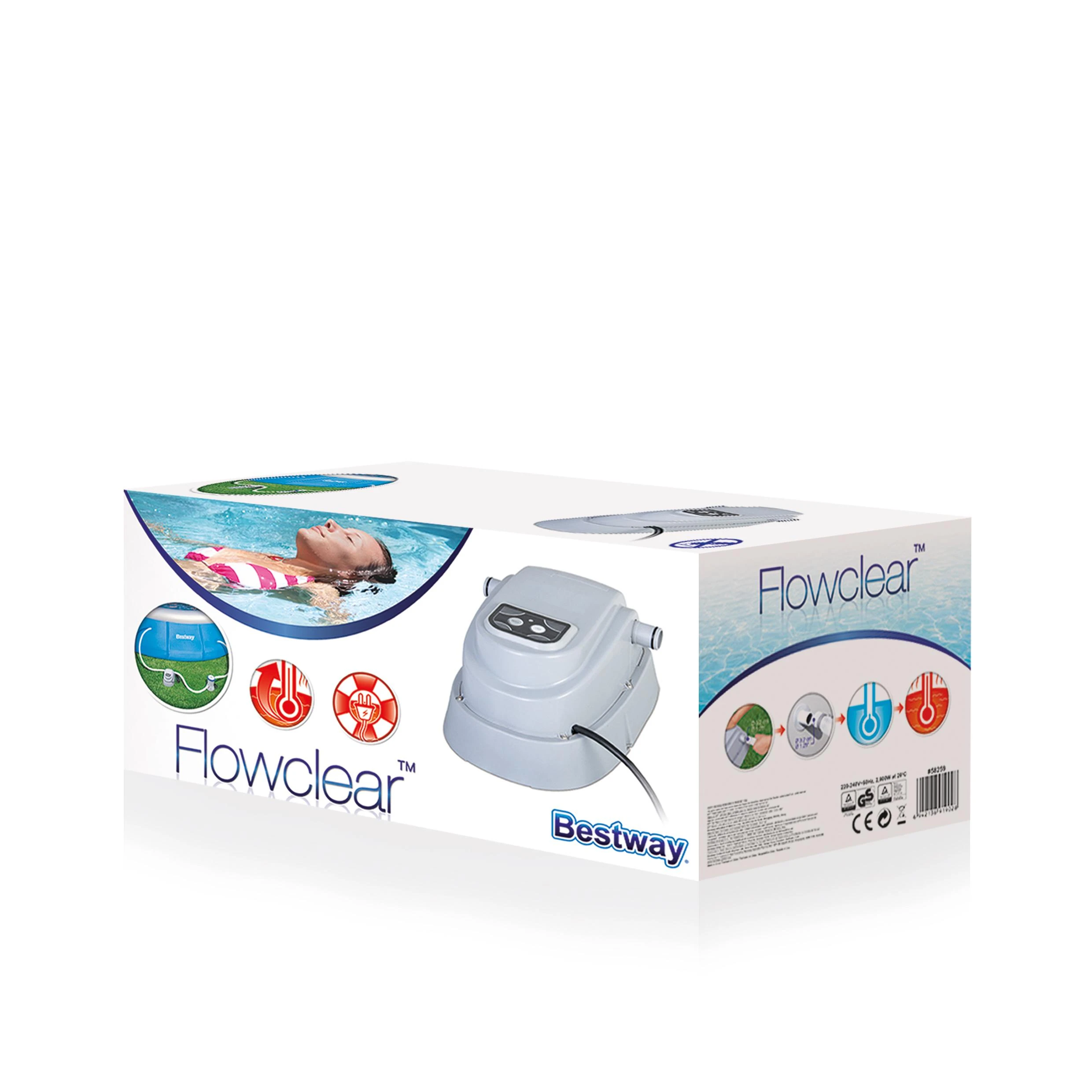 Baseino šildytuvas Bestway 58259