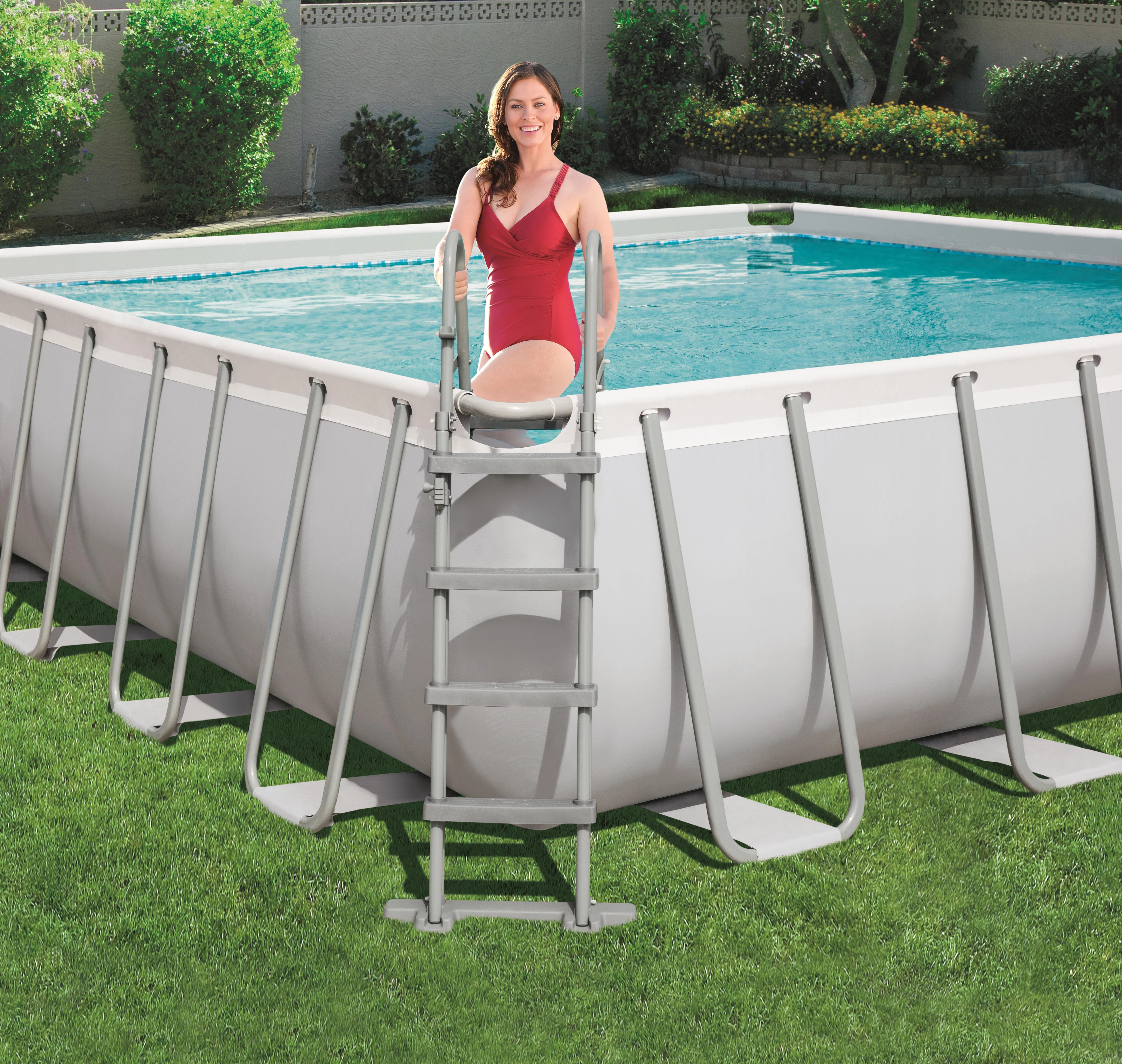 Bestway Flowclear Baseino kopetėlės, 132cm, 4 laipteliai