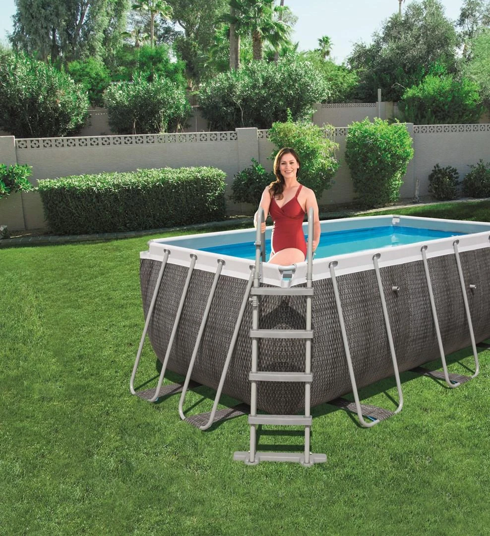 Bestway Flowclear Baseino kopetėlės, 122cm, 4 laipteliai
