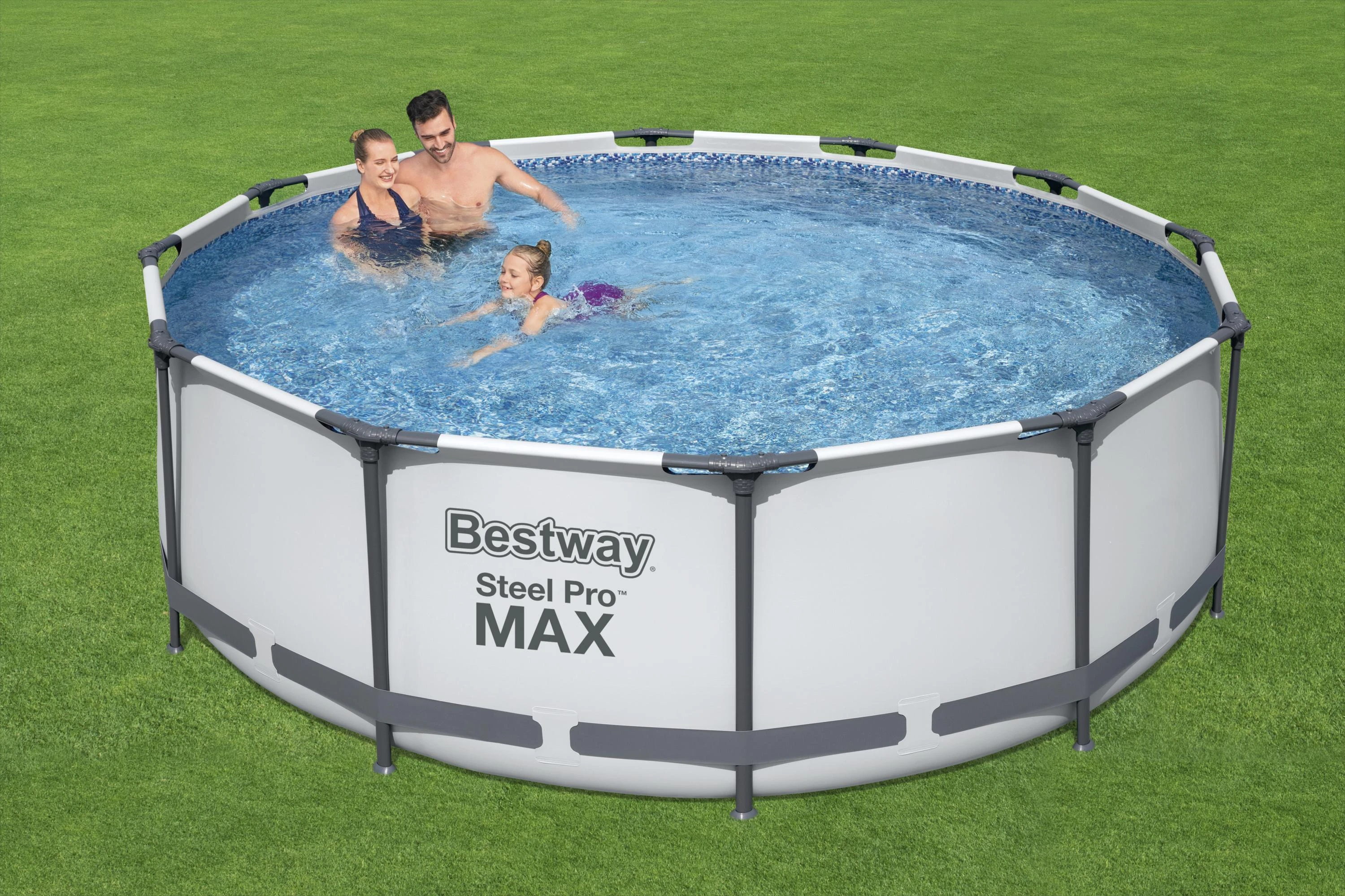„BestWay Pool Steel Pro MAX“ baseino komplektas, apvalus, 366 x 100 cm