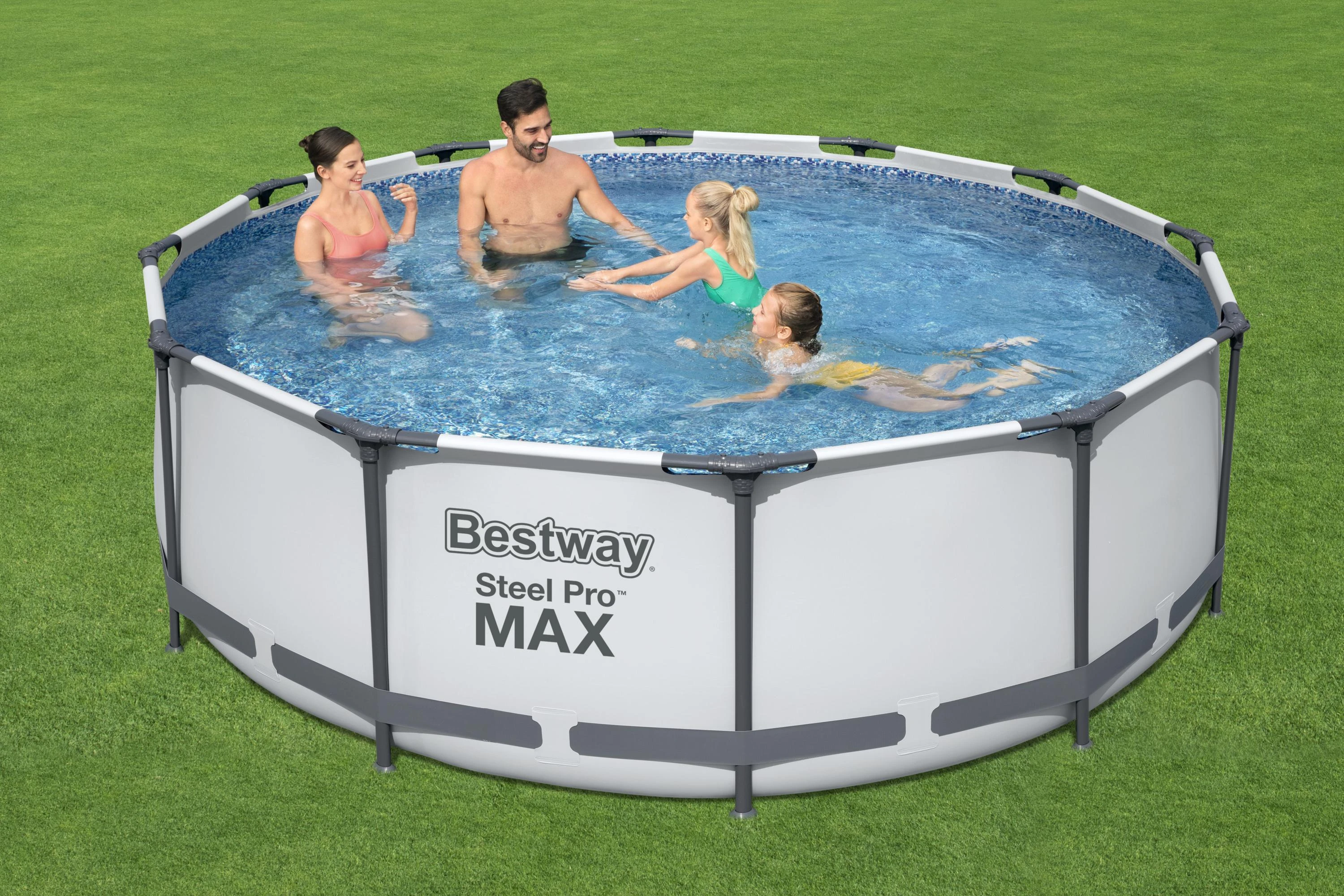 Baseinas Bestway Steel Pro MAX™, 3.66m x 1.22m (56420) aprašymas - Prekės nuotrauka