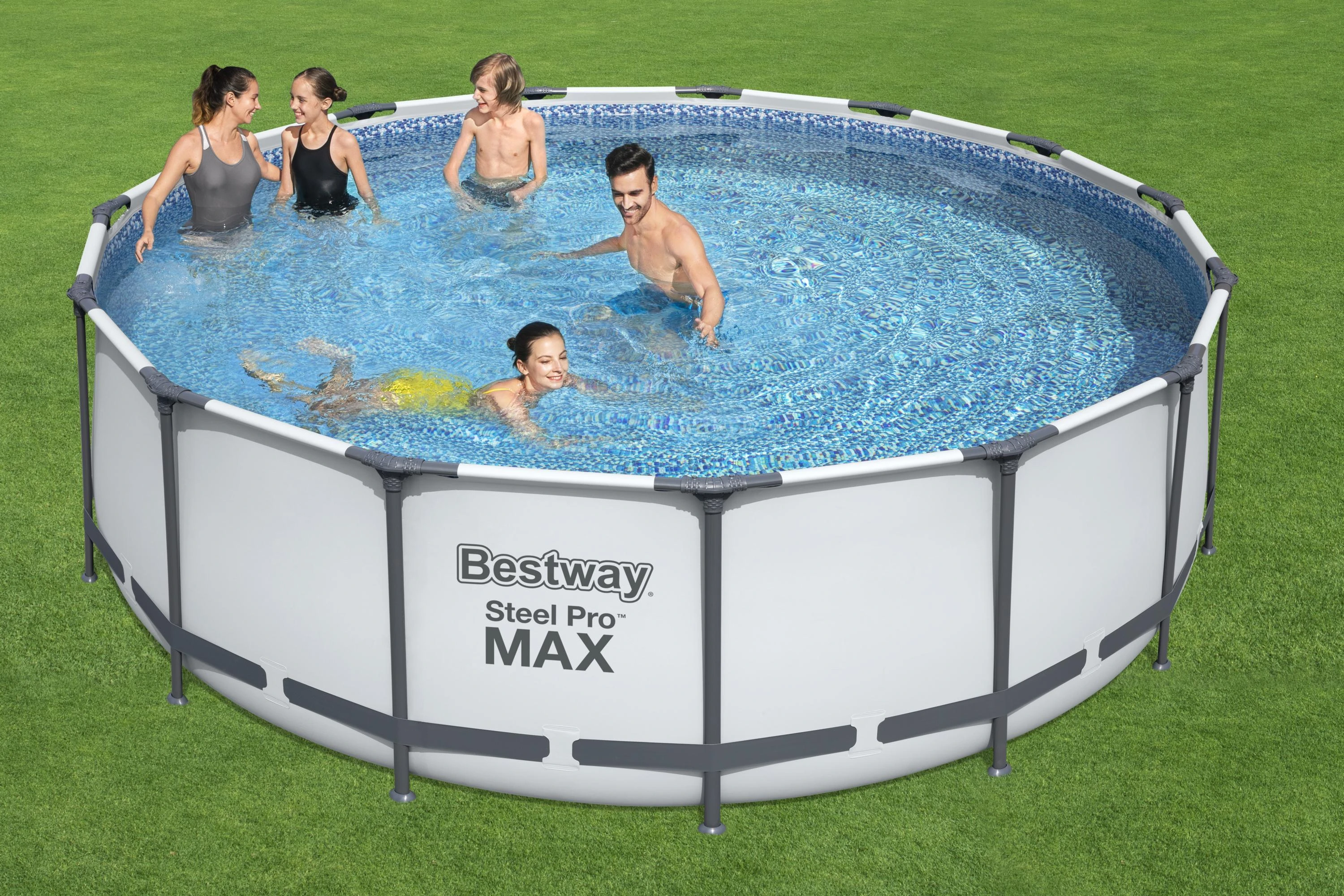 Baseinas Bestway Steel Pro MAX 457x122cm (56438) aprašymas - Prekės nuotrauka