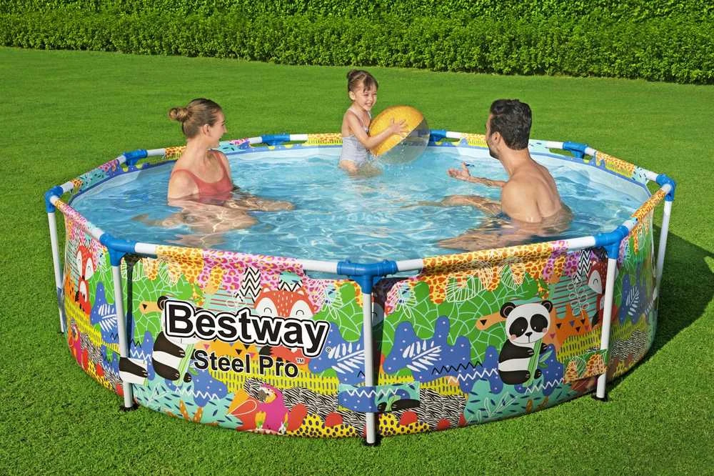 „BestWay“ baseino „Steel Pro“ apvalus baseinas, 274 x 66 cm