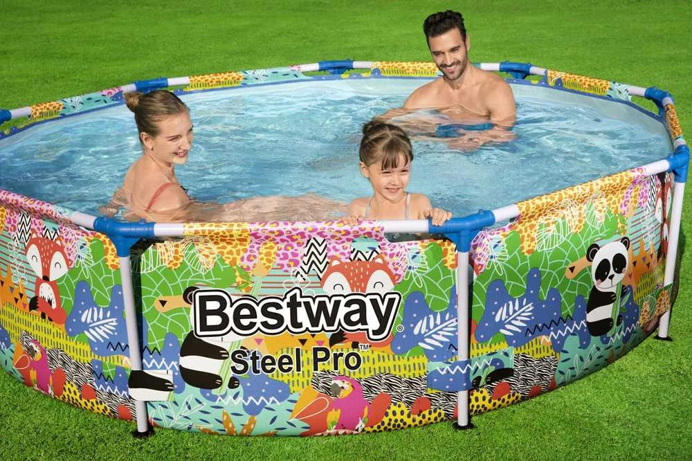 „BestWay“ baseino „Steel Pro“ apvalus baseinas, 274 x 66 cm