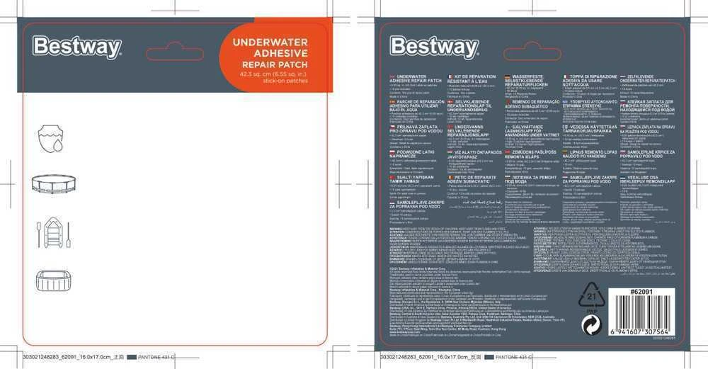 Taisymo pleistras Bestway, 10 vnt.
