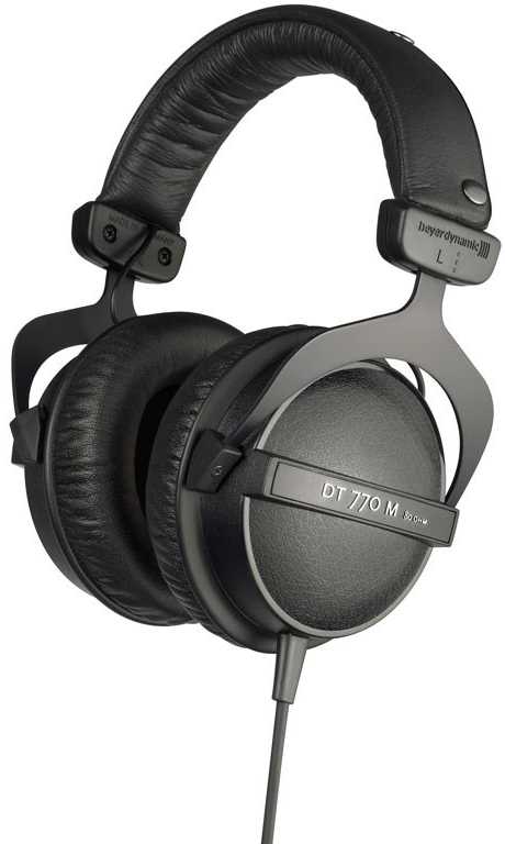 Beyerdynamic DT 770 M Ausinės su laidu su lankeliu ant galvos Music Juodas