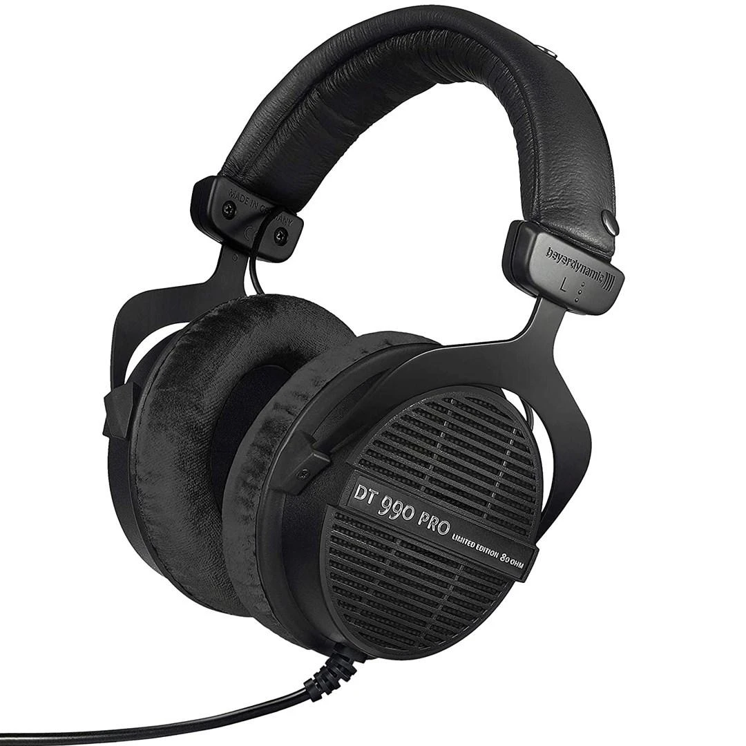 Beyerdynamic DT 990 Pro Limited Edition, atviro tipo profesionalios ausinės, Juodos
