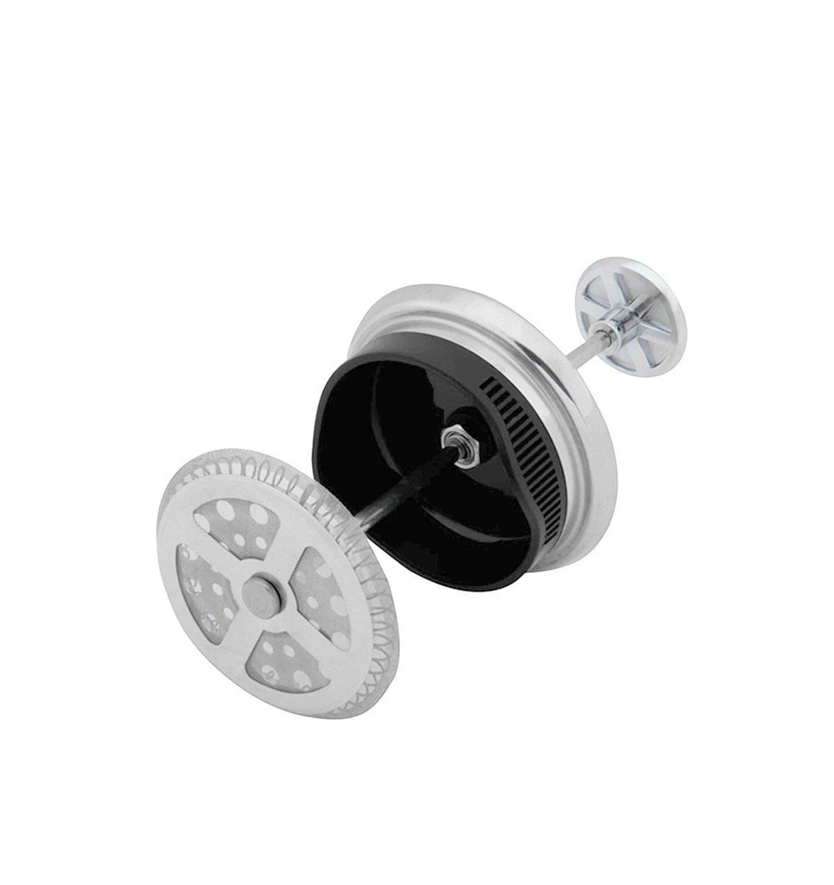 Arbatinukas - Bialetti 1 L Rankinis Vakuuminis, Juodas