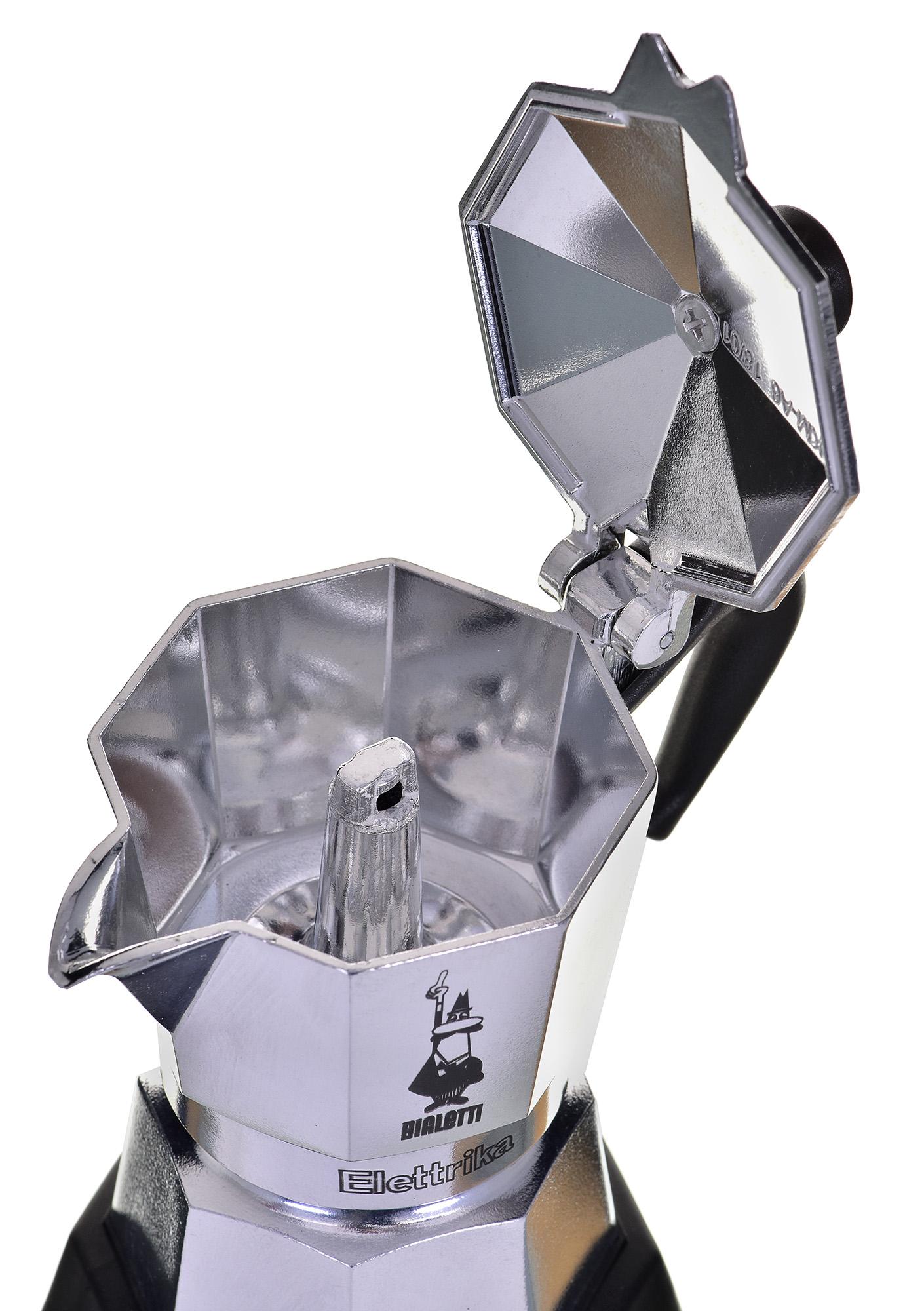 Bialetti New Moka Elettrika 2TZ (90 ml) sidabrinė