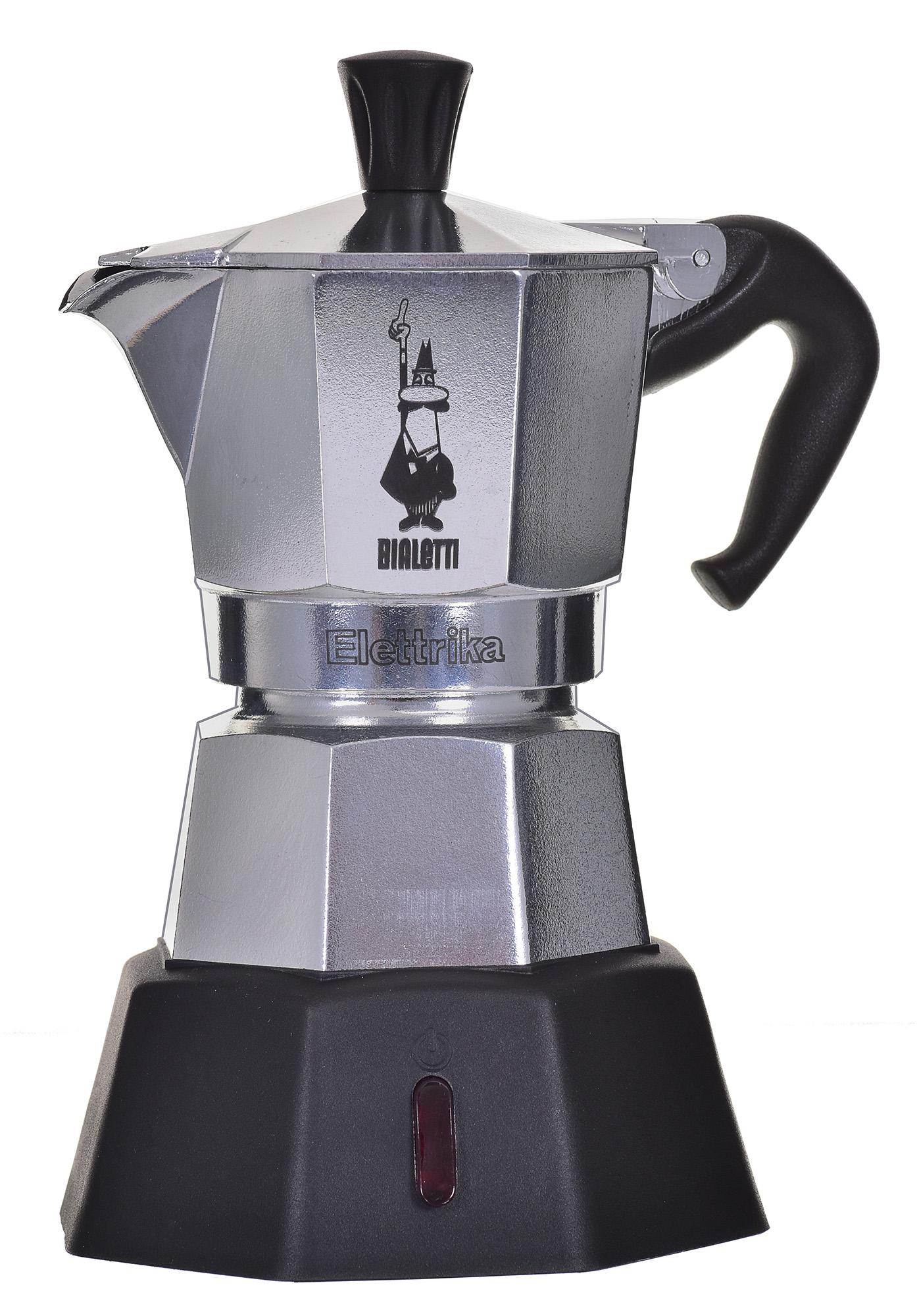 Bialetti New Moka Elettrika 2TZ (90 ml) sidabrinė