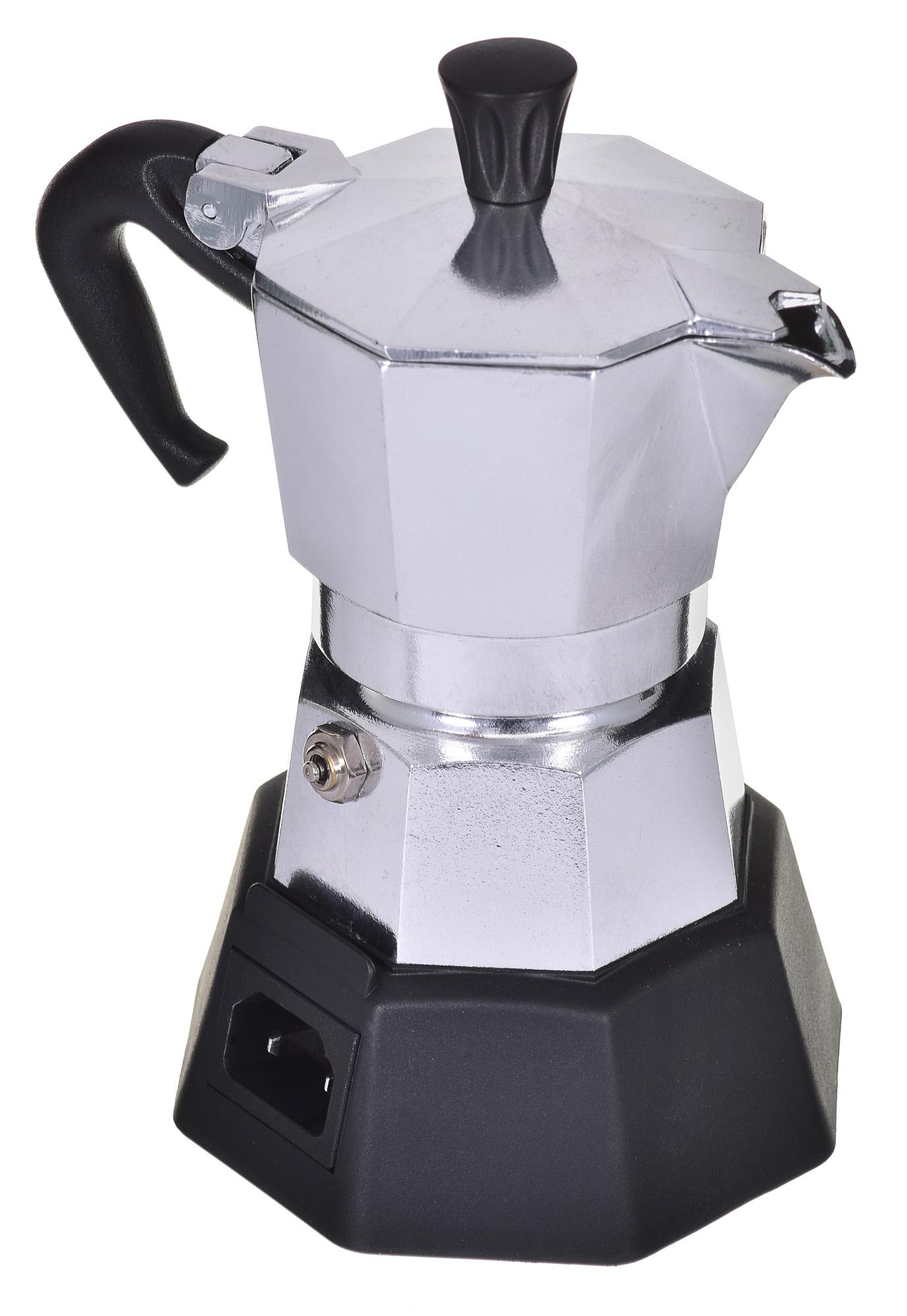 Bialetti New Moka Elettrika 2TZ (90 ml) sidabrinė