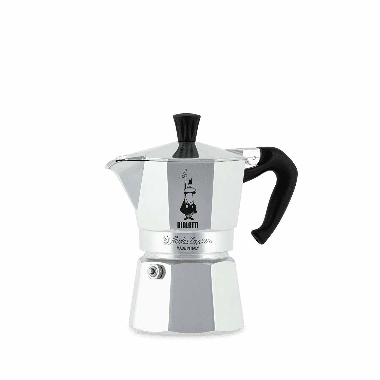 Kavos Aparatas - Bialetti Moka Express 0.2L Aliuminis Juodas