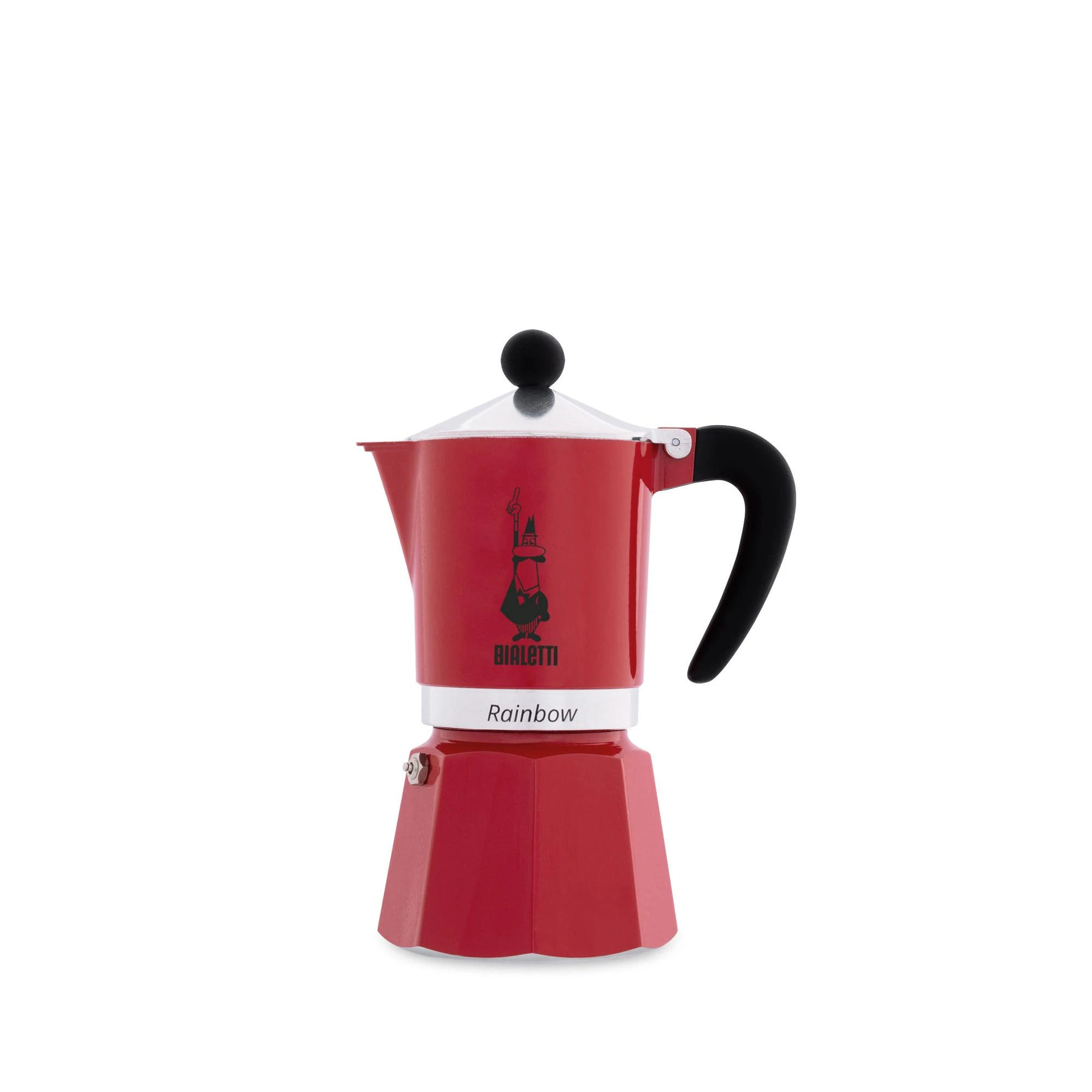 Moka pot Bialetti Moka Rainbow 3-cup Raudona