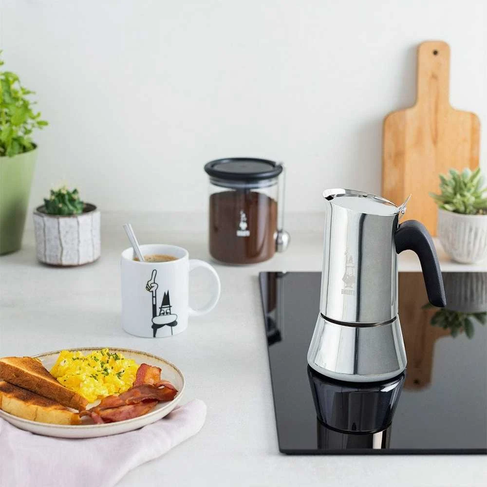 Bialetti Venus box Moka kavinukas 0.2 L Sidabrinis