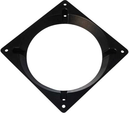 Bitspower FAN ADAPTER 140mm į 120mm – juodos spalvos