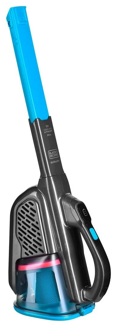 Juodas & Decker Akumuliatorinis cikloninis dulkių siurblys BHHV320J 12V, Juodas & Decker