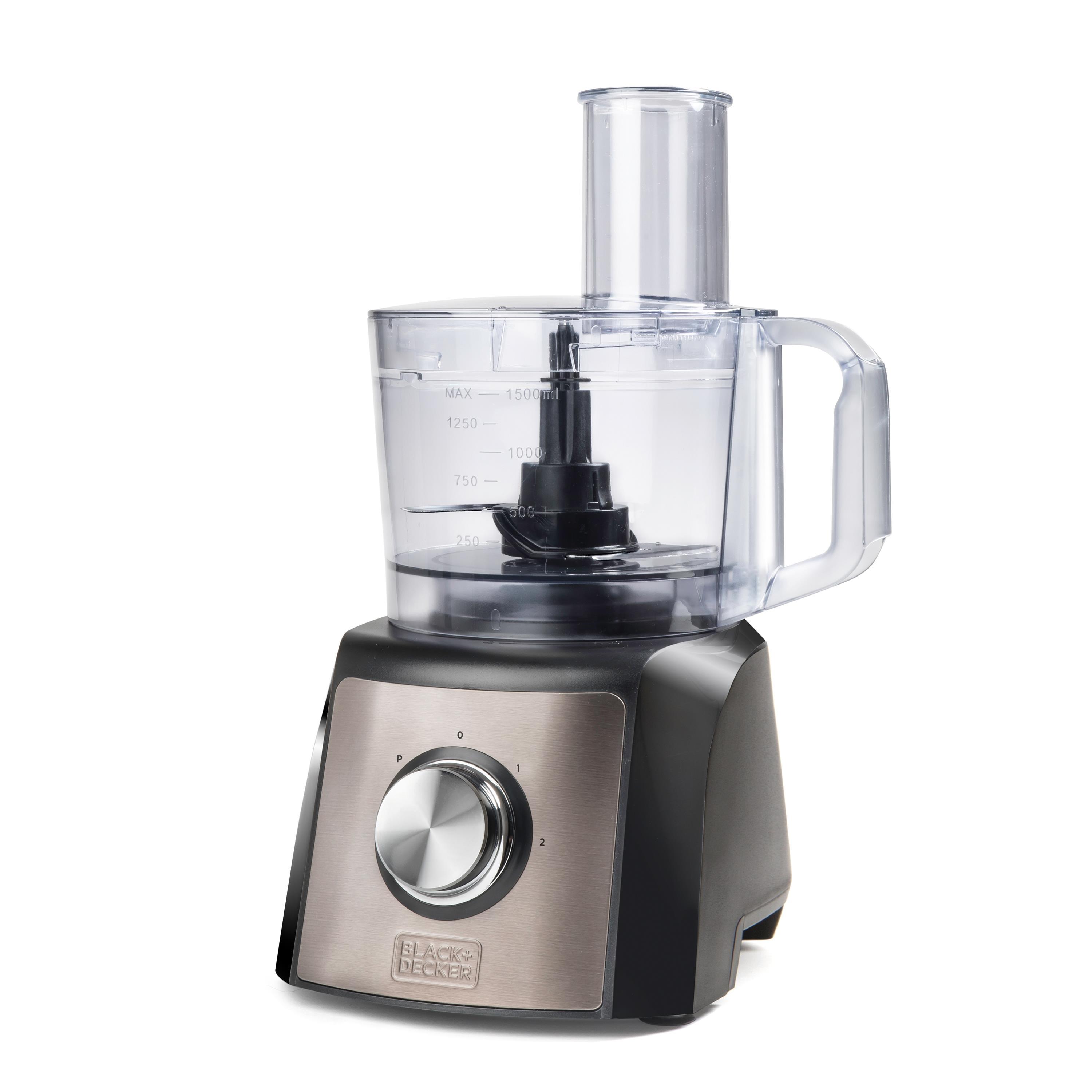 Virtuvinis kombainas Black & Decker juodas+decker Food processor Juodas & Decker BXFPA1200E (1200W)