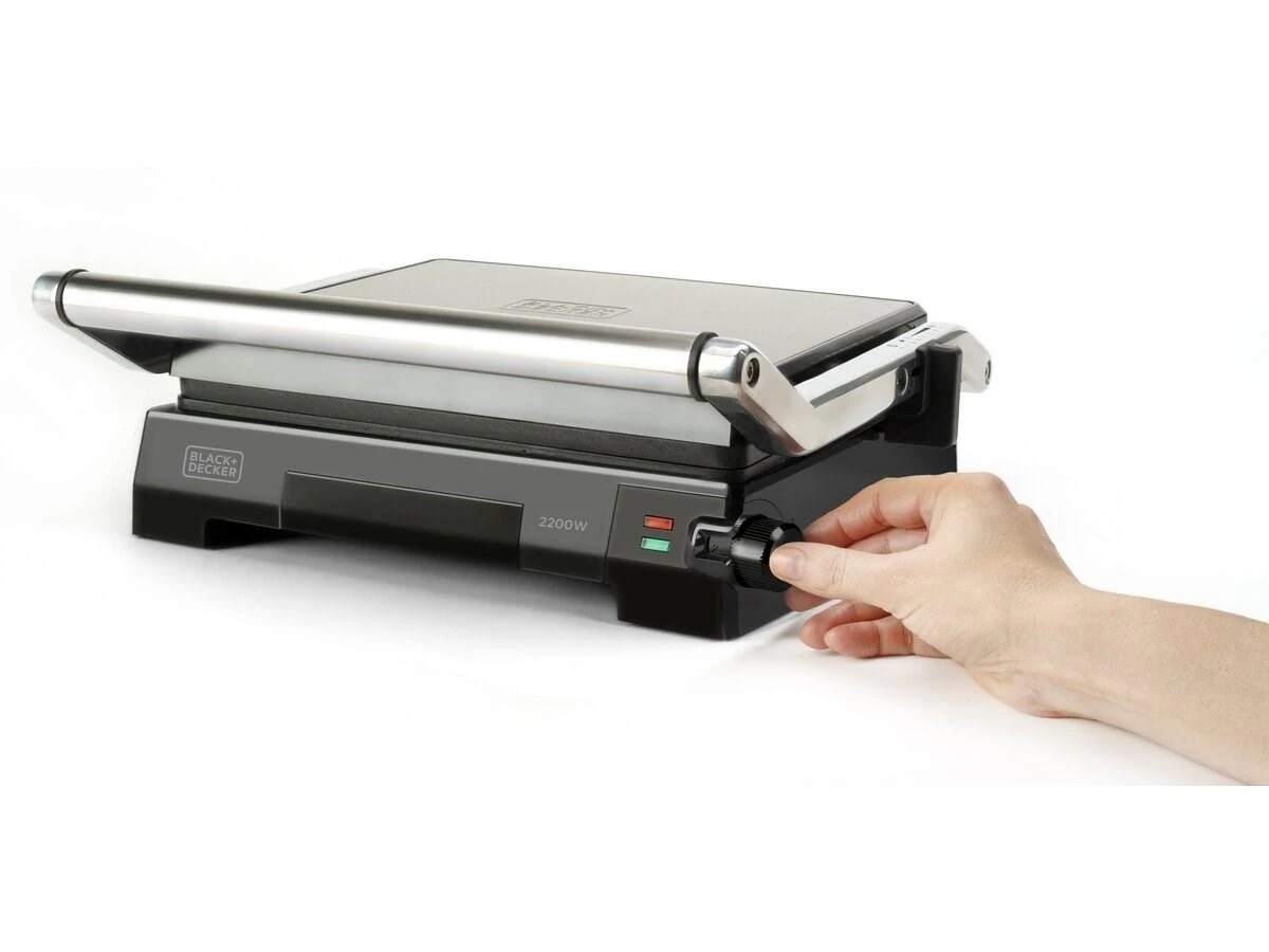 Black & Decker juodas+decker Electric grill Juodas & Decker BXGR2200E (2200W)