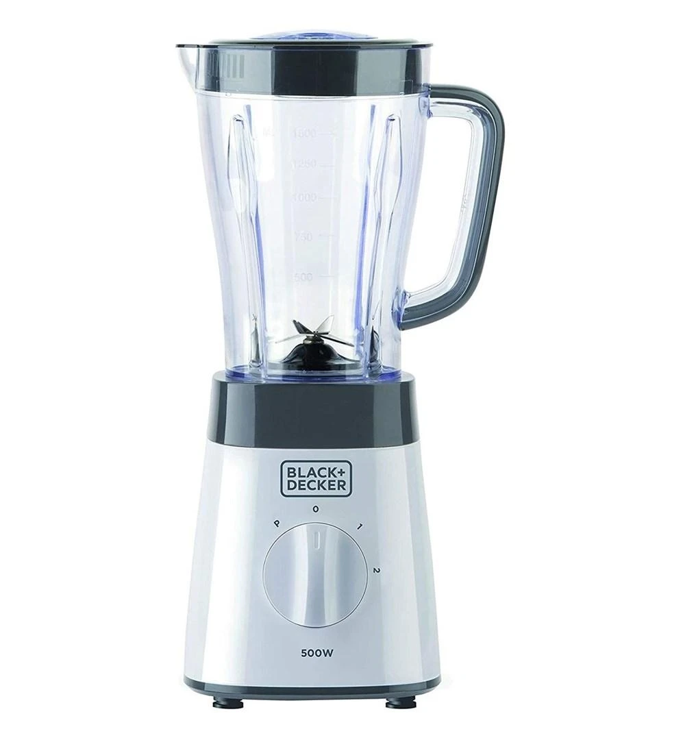 Black & Decker juodas+decker Tabletop plakiklis Juodas & Decker BXJB500E (500W; 1,5l)
