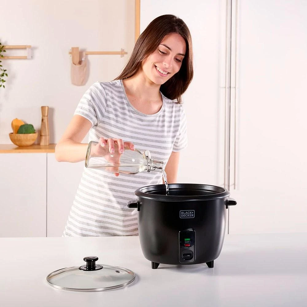 Black & Decker juodas+decker Rice cooker Juodas & Decker BXRC1800E