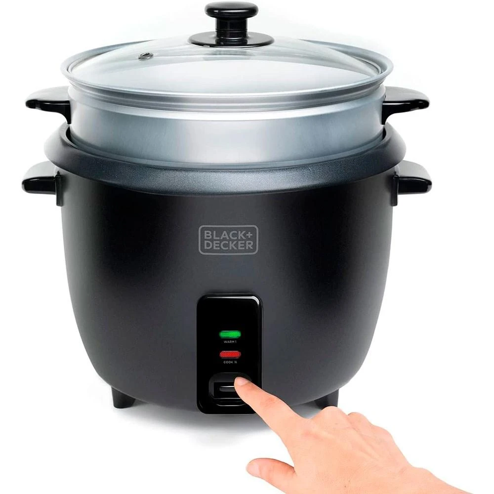 Black & Decker juodas+decker Rice cooker Juodas & Decker BXRC1800E