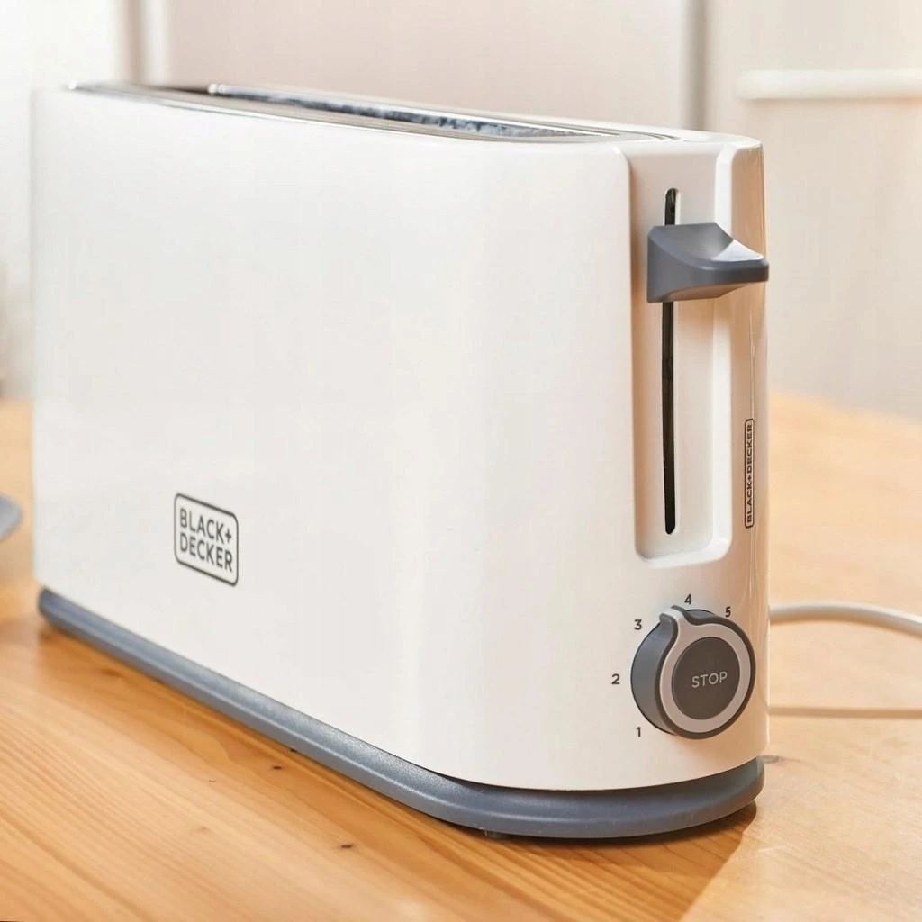 Skrudintuvas Black & Decker juodas+decker Toaster Juodas & Decker BXTO1001E (1000W)