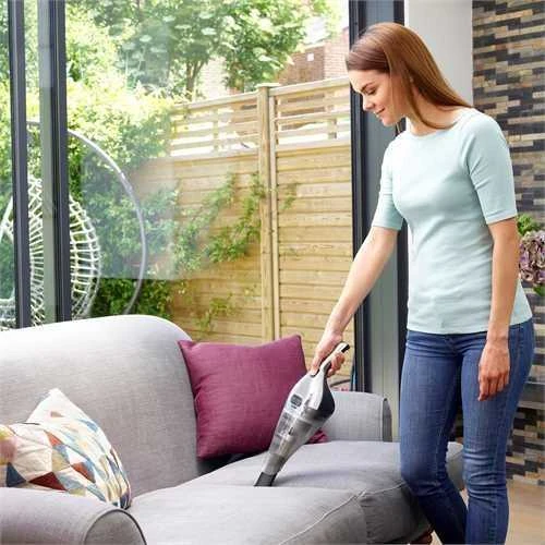 Black & Decker Juodas & Decker Juodas & DECKER | Dulkių siurblys | NVC220WC-QW | Belaidis veikimas | Rankena | 7,2 V | Pilkas