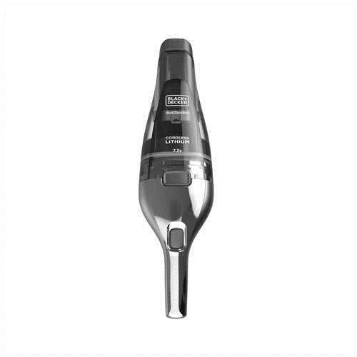 Black & Decker Juodas & Decker Juodas & DECKER | Dulkių siurblys | NVC220WC-QW | Belaidis veikimas | Rankena | 7,2 V | Pilkas