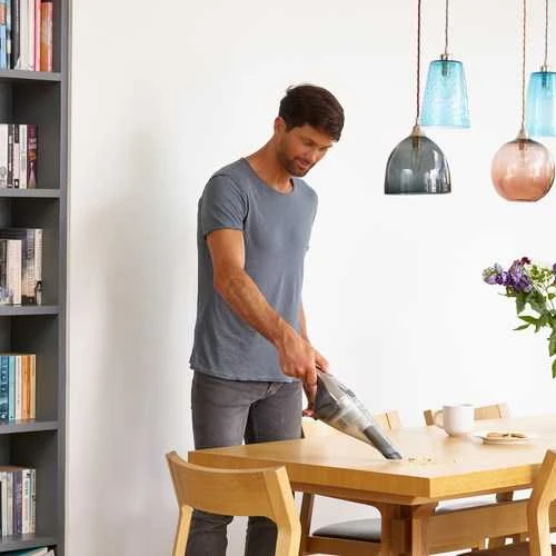 Black & Decker Juodas & Decker Juodas & DECKER | Dulkių siurblys | NVC220WC-QW | Belaidis veikimas | Rankena | 7,2 V | Pilkas