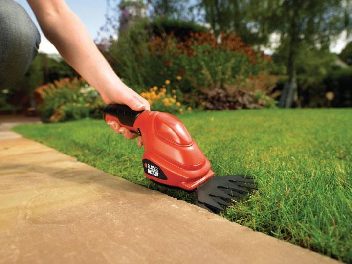 Black & Decker Juodas+DECKER NOŻYCE DO TRAWY 3,6V 10cm
