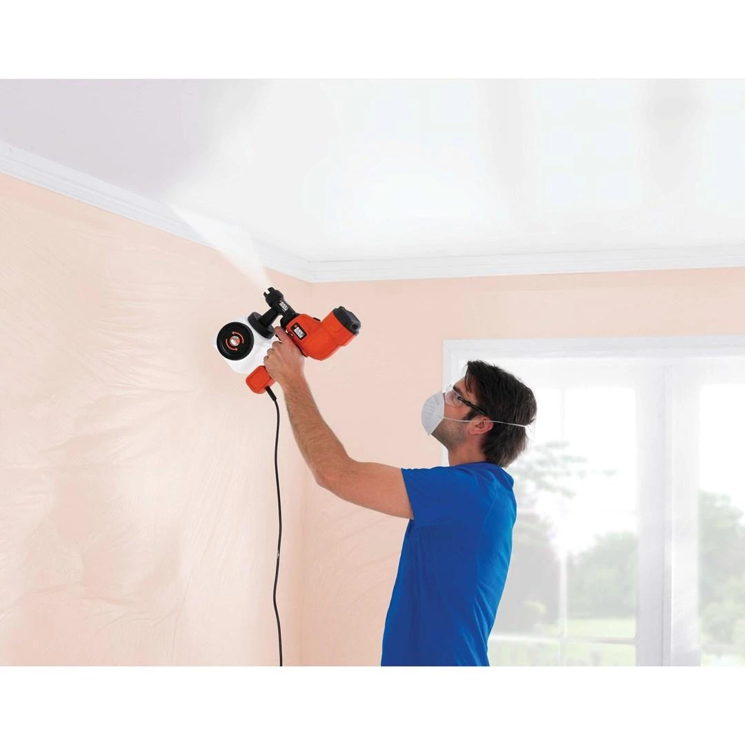 Black & Decker Juodas + DECKER DAŽAI / PURŠKIMO pistoletas 400W