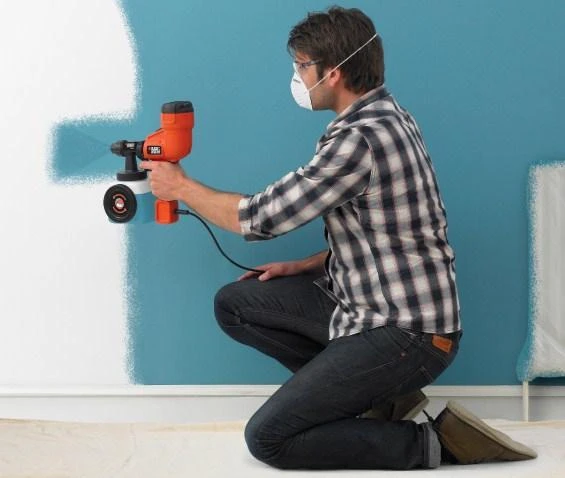 Black & Decker Juodas + DECKER DAŽAI / PURŠKIMO pistoletas 400W