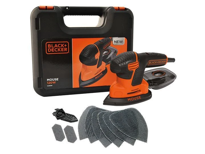 Black & Decker ekscentrinis daugiafunkcis šlifuoklis 120W KA2500K