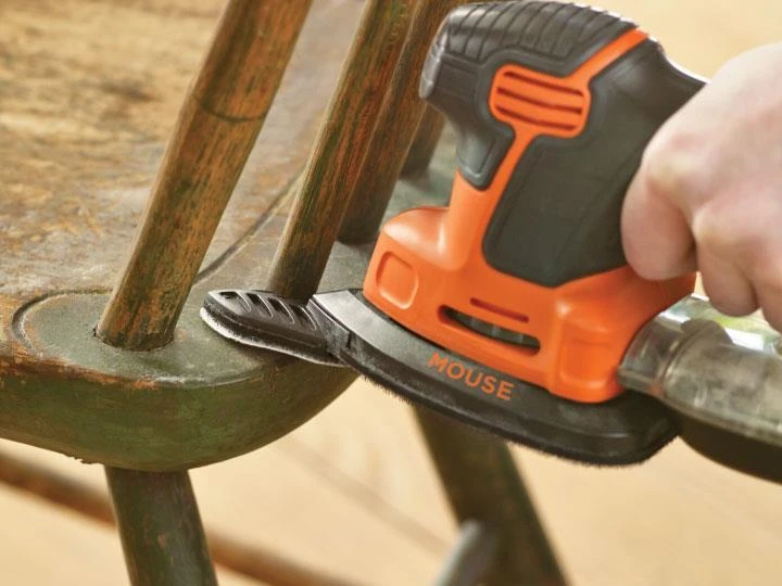 Black & Decker ekscentrinis daugiafunkcis šlifuoklis 120W KA2500K