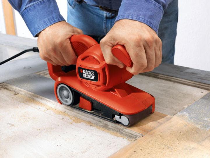 Black & Decker KA86 Belt sander, modelis KA86QS, žema kaina Varle.lt