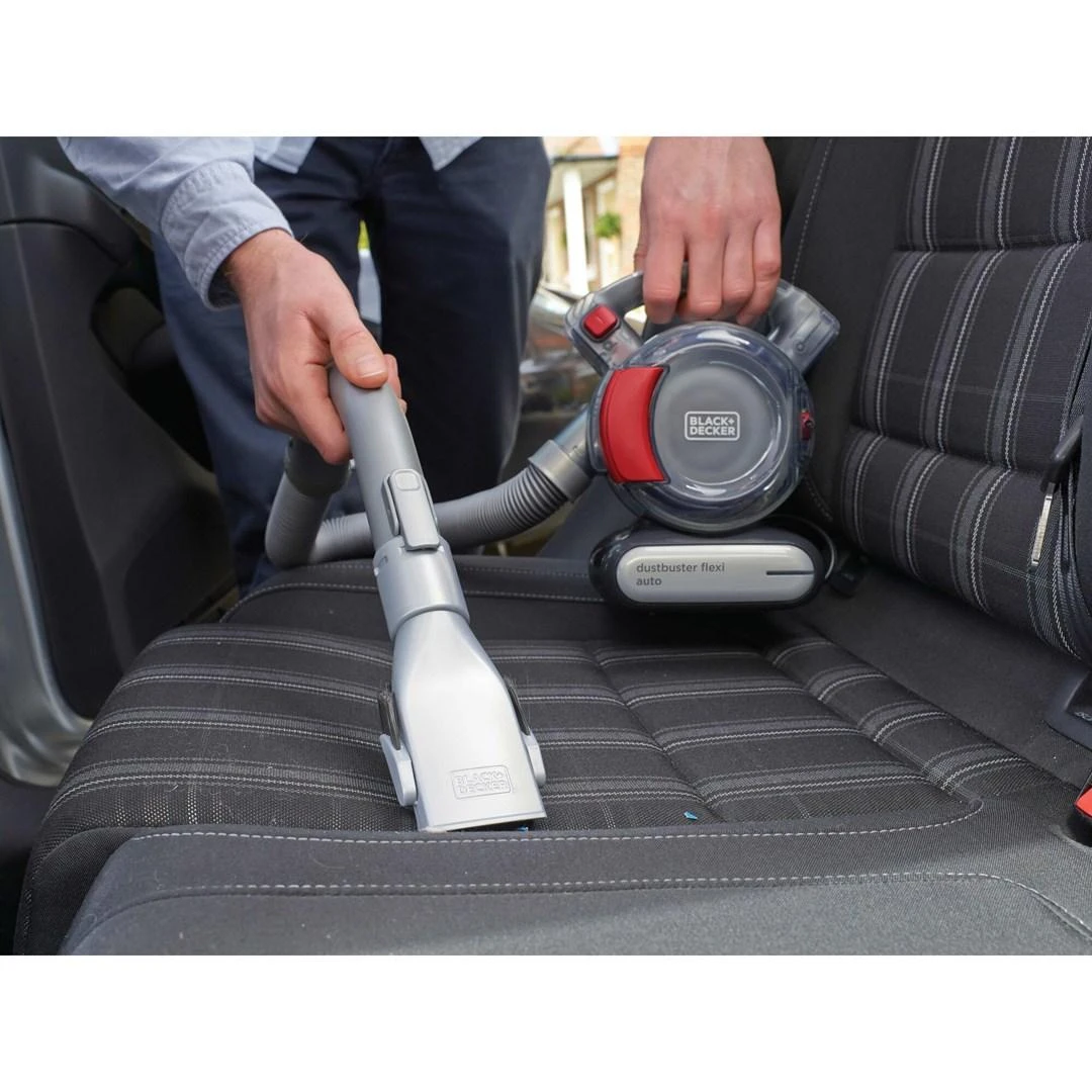 Black & Decker Juodas & Decker automobilinis dulkių siurblys Juodas+DECKER PD1200AV (pilkos spalvos)